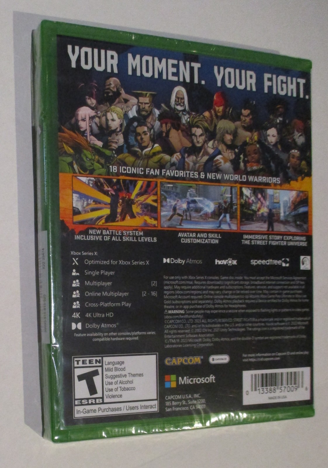 Street Fighter 6 XBOX Series X Video Game NEW SEALED 2023 Capcom Fighting OOP