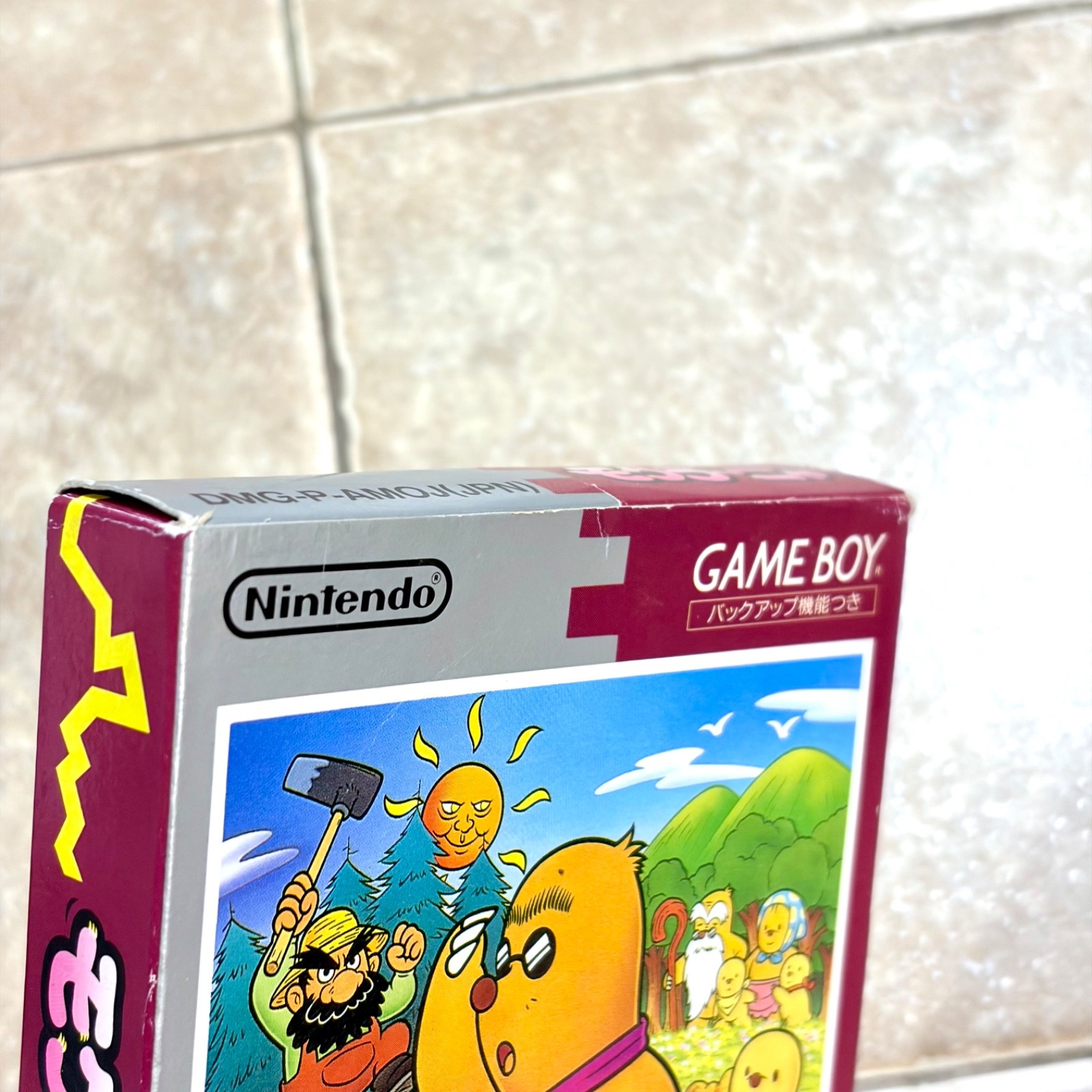 Nintendo Game Boy Mole Mania REGION FREE Moguranya Japan TESTED Authentic OEM!