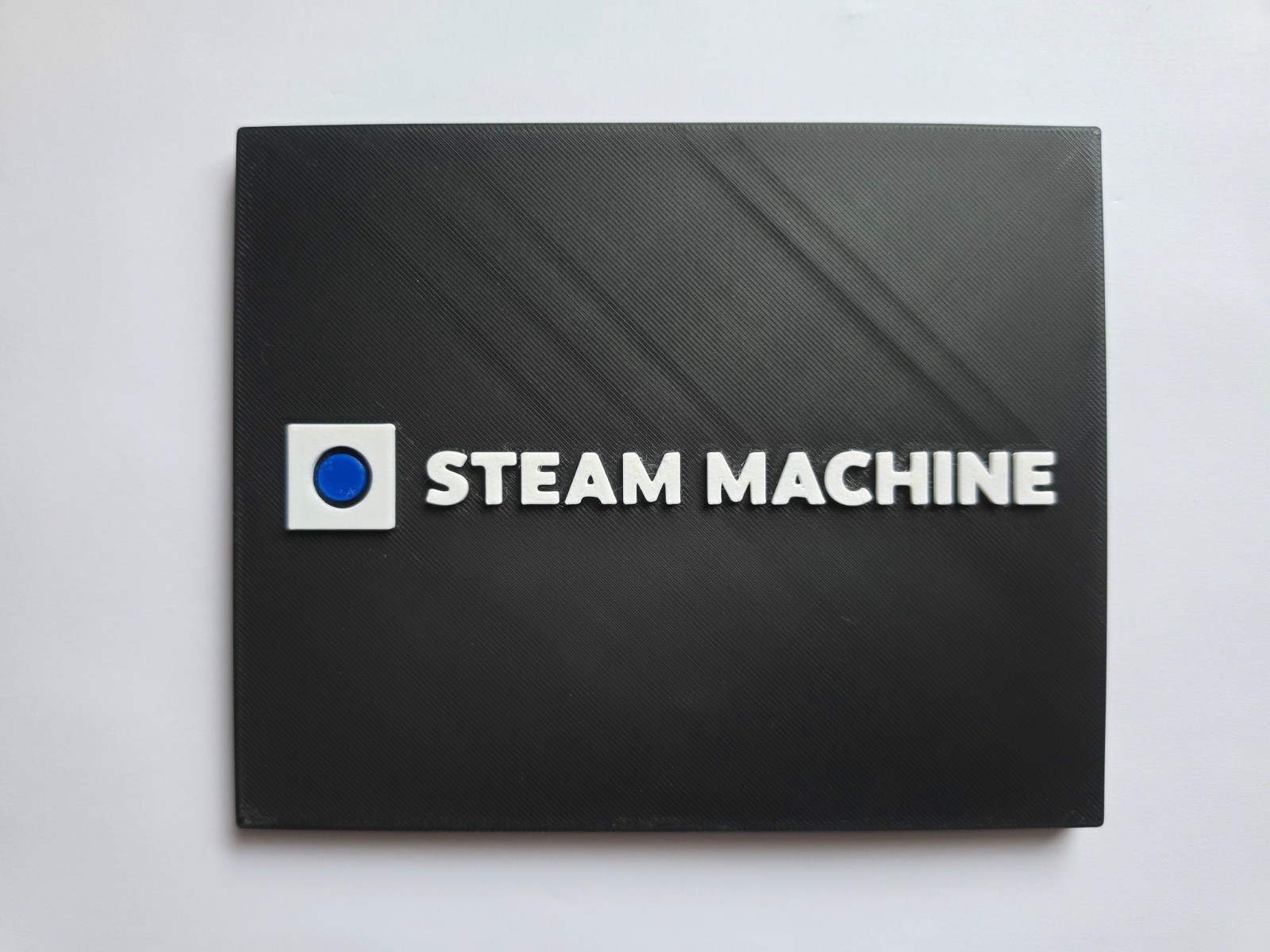 Steam Machine Faceplate – Steam Machine Logo
