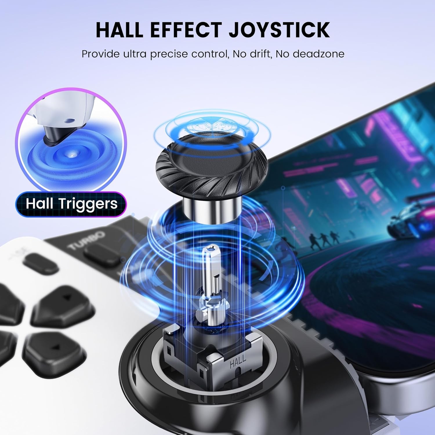Mobile Gaming Controller for iPhone/Android/Switch 2/Switch/OLED/iPad Mini