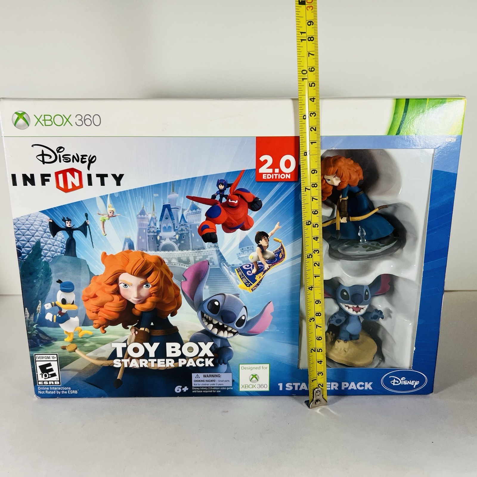 Disney Infinity Stitch & Merida Xbox 360 2.0 Edition Toy Box Starter Pack New