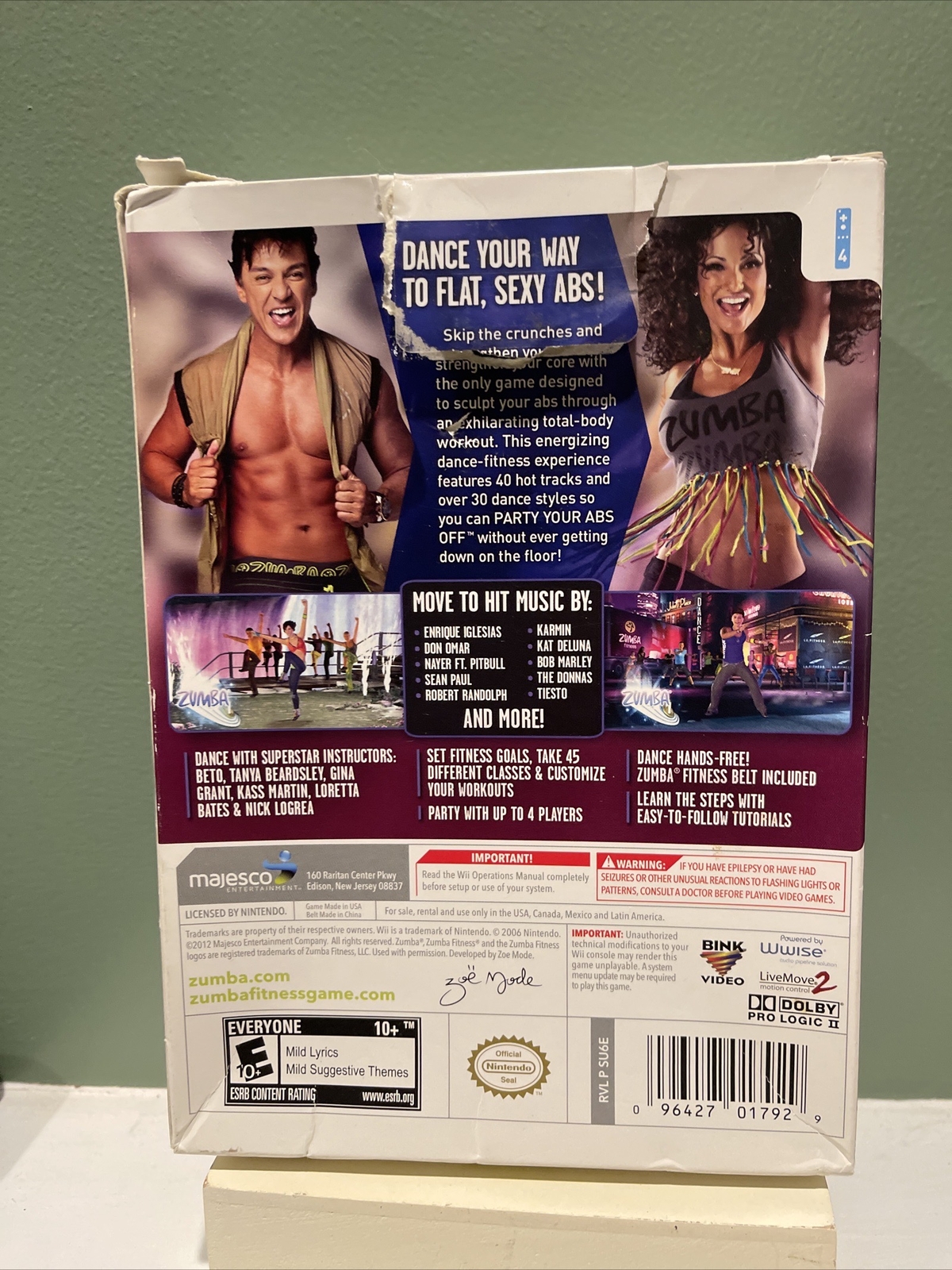 Zumba Fitness Core (Nintendo Wii, 2012) – New Open Box