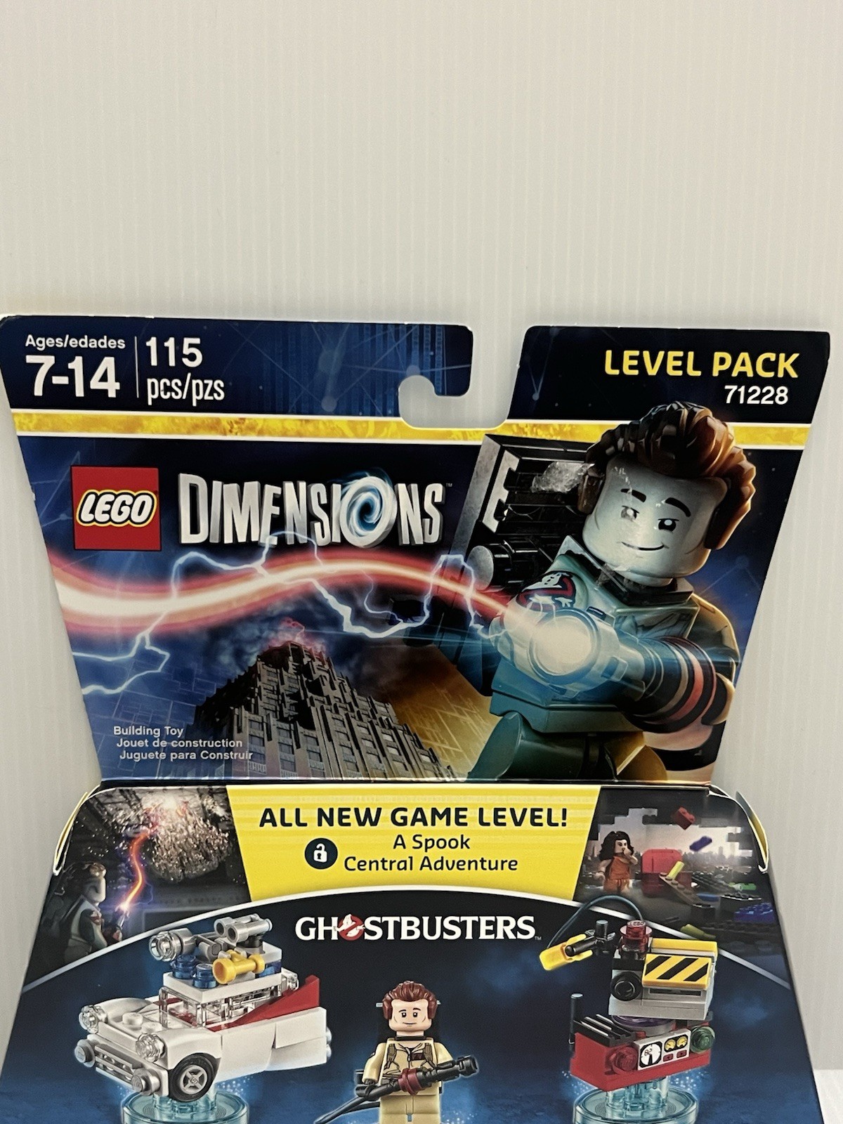 Ghostbusters Level Pack – LEGO Dimensions – 115 Pieces, Age 7-14 – BOX SEALED