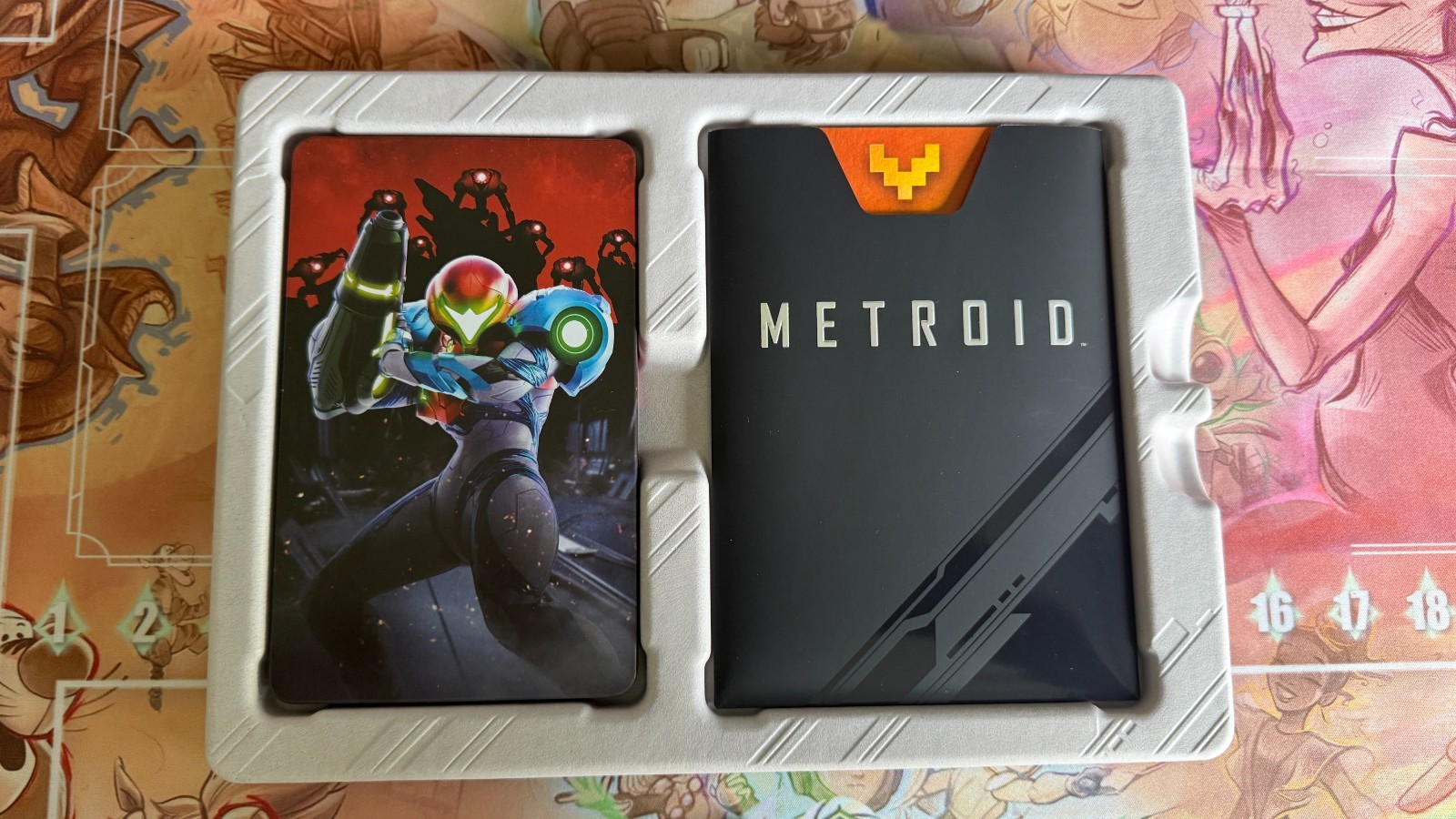 Metroid Dread Special Ed + Posters + 5 Amiibo + Prime Remastered Switch Bundle