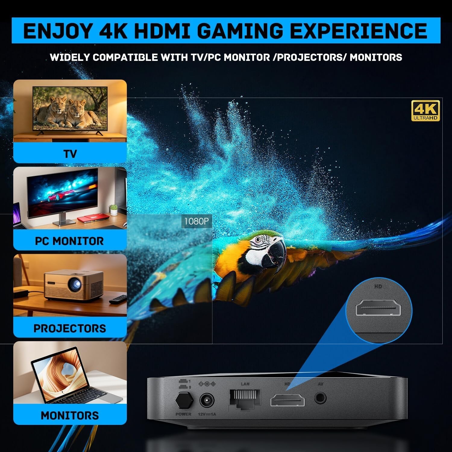 Experience 4K Retro Gaming with Super Console X2 PRO – Android 9.0 & EmuELEC 4.6
