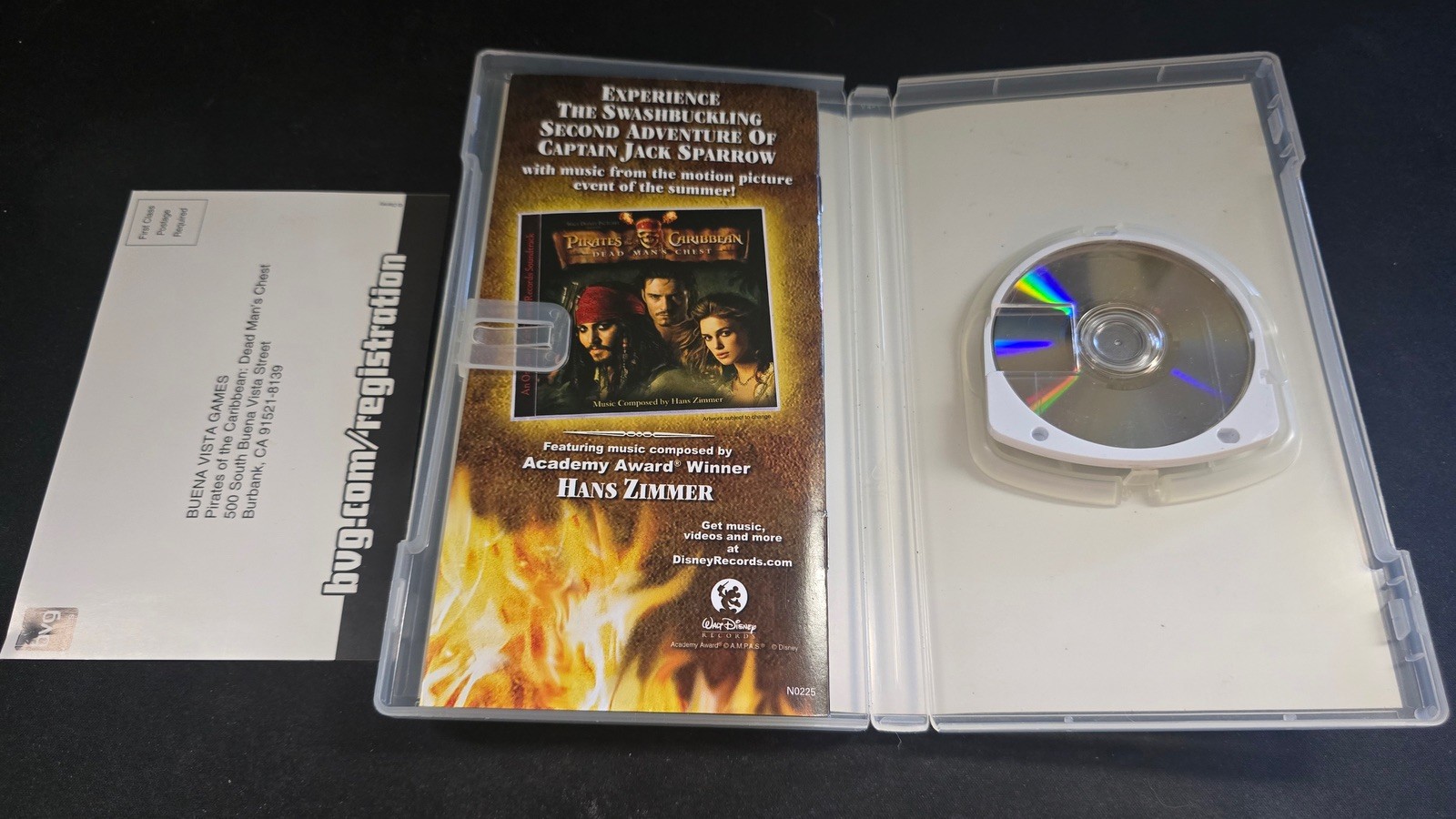 Pirate’s of the Caribbean: Dead Man’s Chest Playstation Portable PSP MINT CIB!