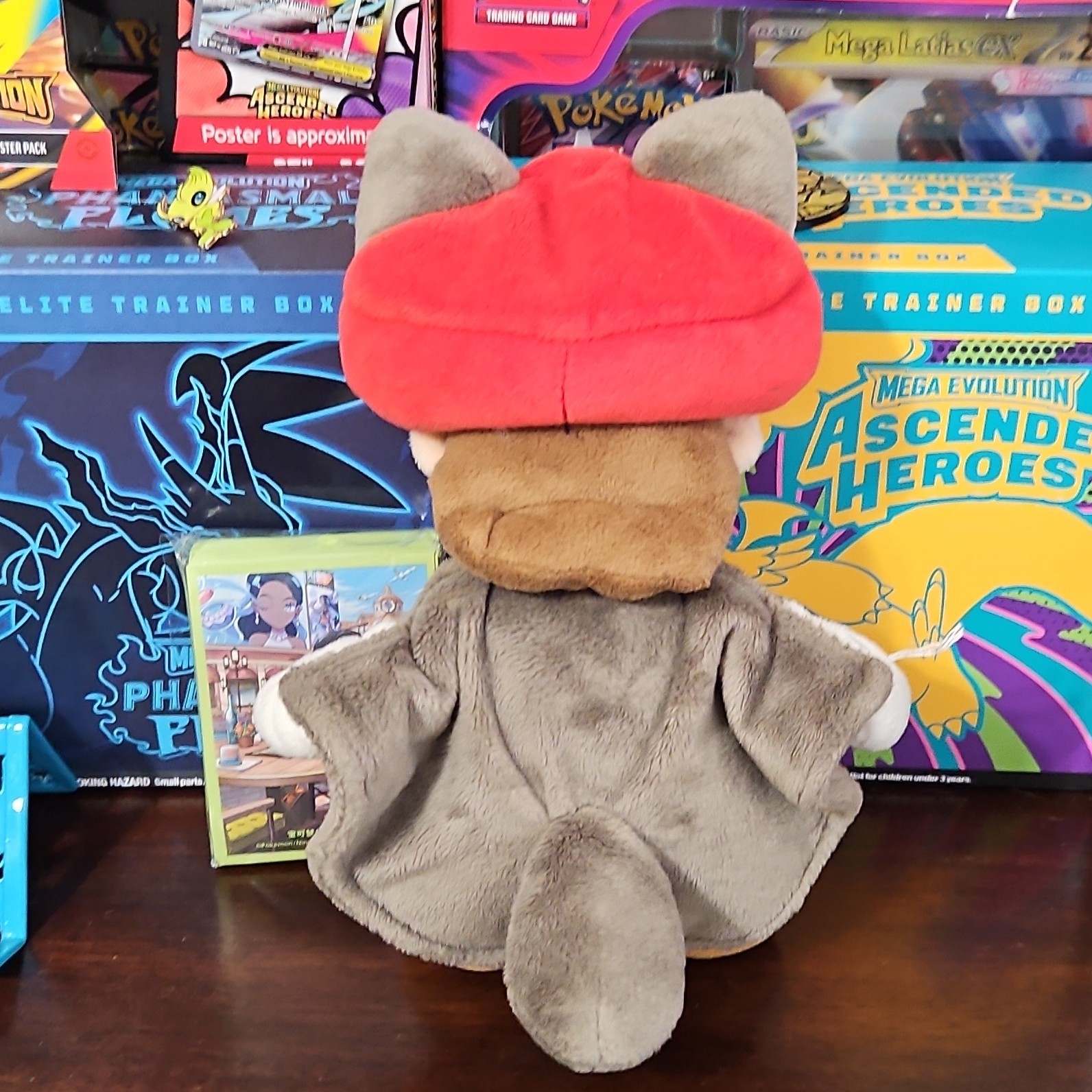 Nintendo Mario Tanooki Suit Plush Doll Washable Super Mario Bros.
