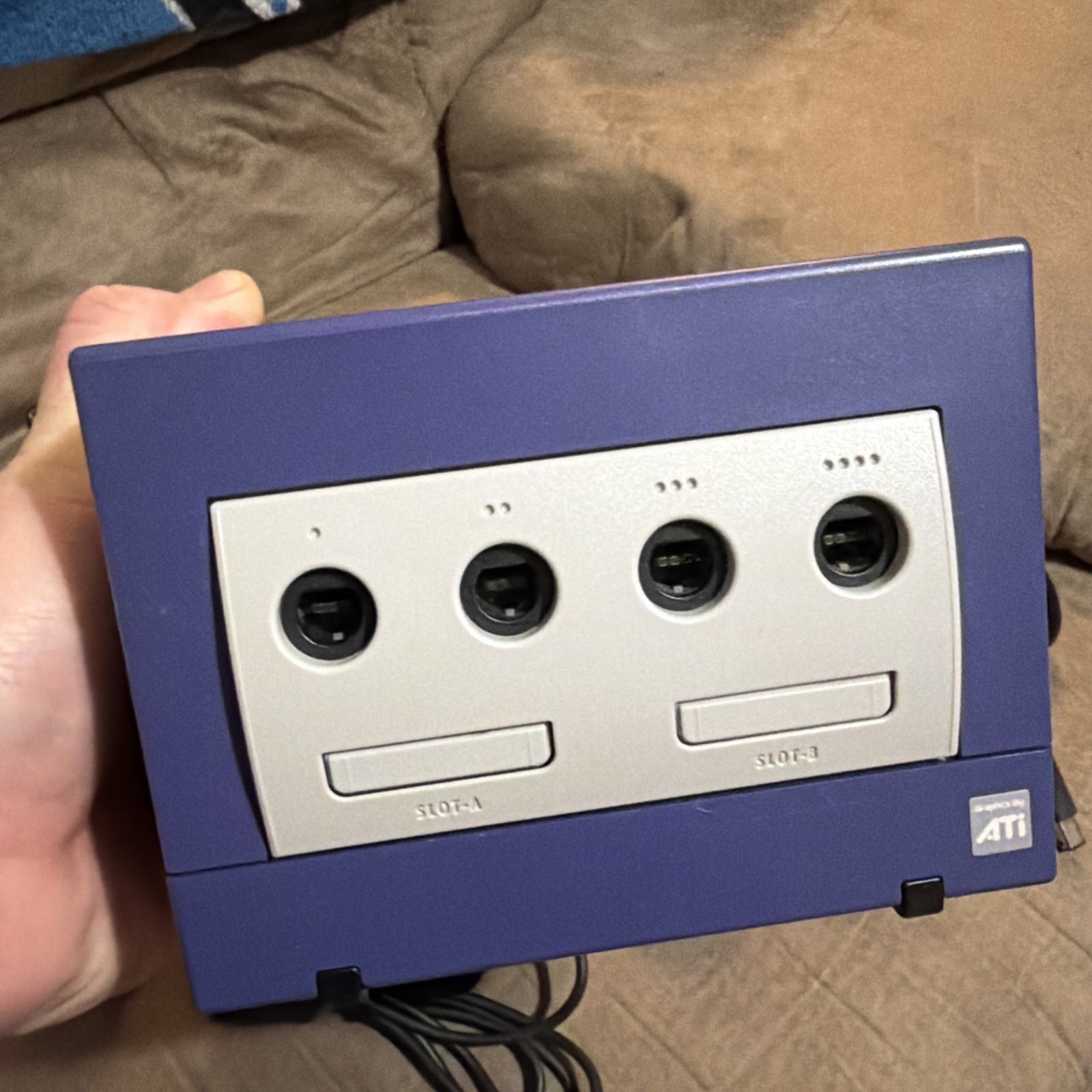 Indigo GameCube Console Bundle TESTED WORKING CLEANED