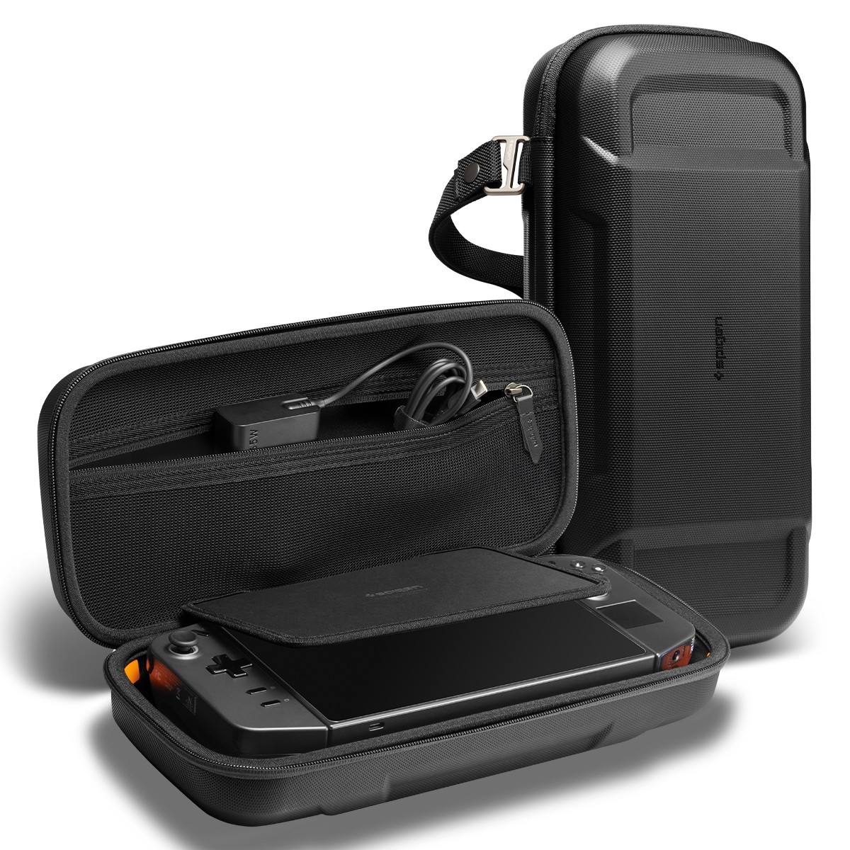 For Lenovo Legion Go / MSI Claw | Spigen [ Rugged Armor Pro Pouch ] Travel Case
