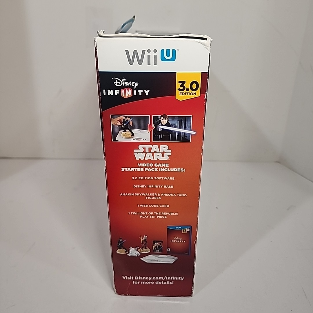 Nintendo WII U Disney Infinity STAR WARS 3.0 Starter Pack Game