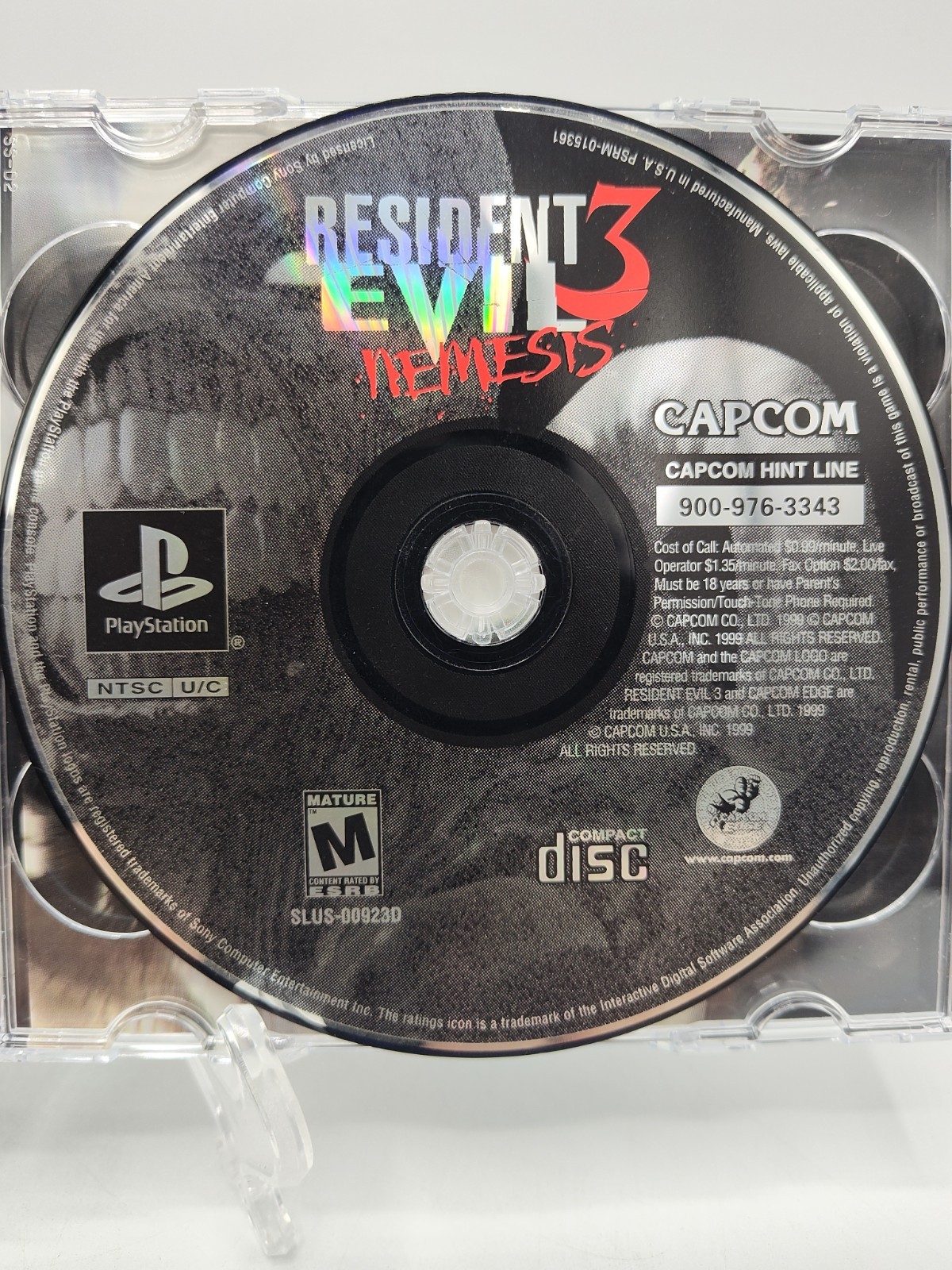 Resident Evil 3: Nemesis (PlayStation 1 PS1, 1999) CIB w/ Demo + Case Protector