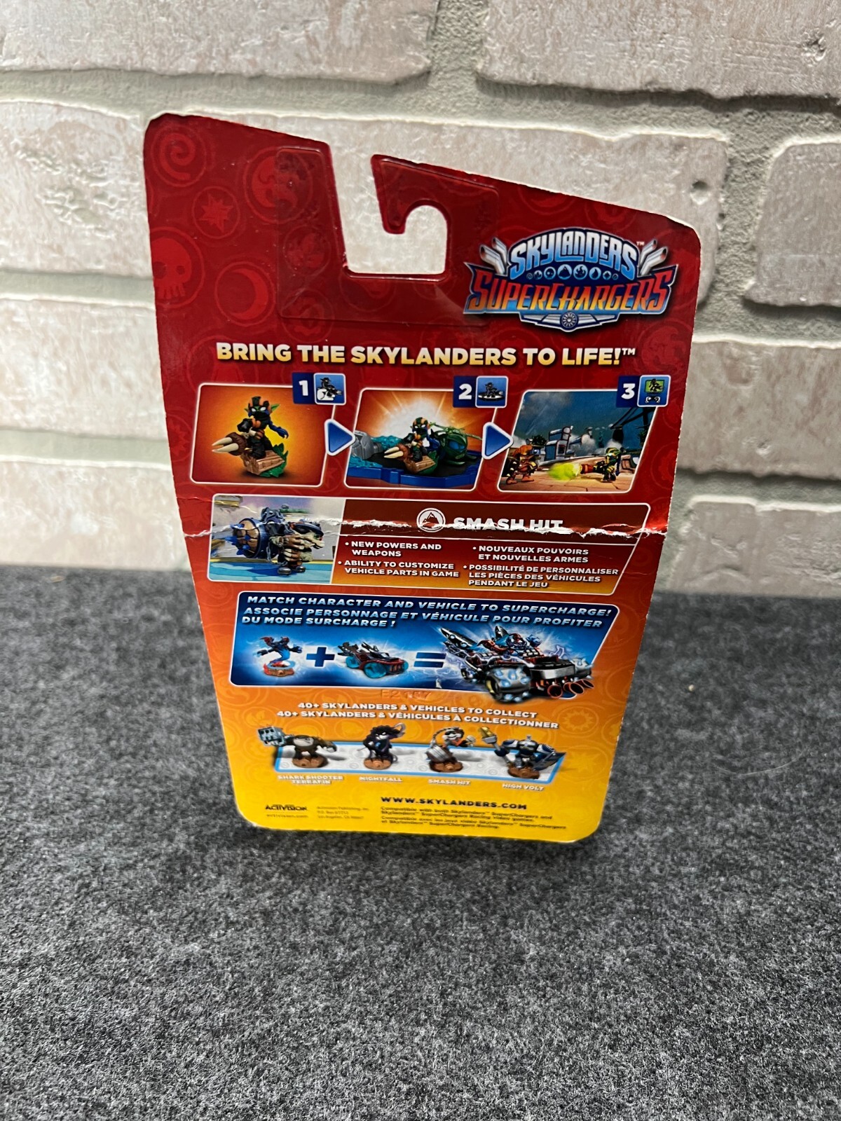 Skylanders SuperChargers Smash Hit Single Character figure Pack NEW