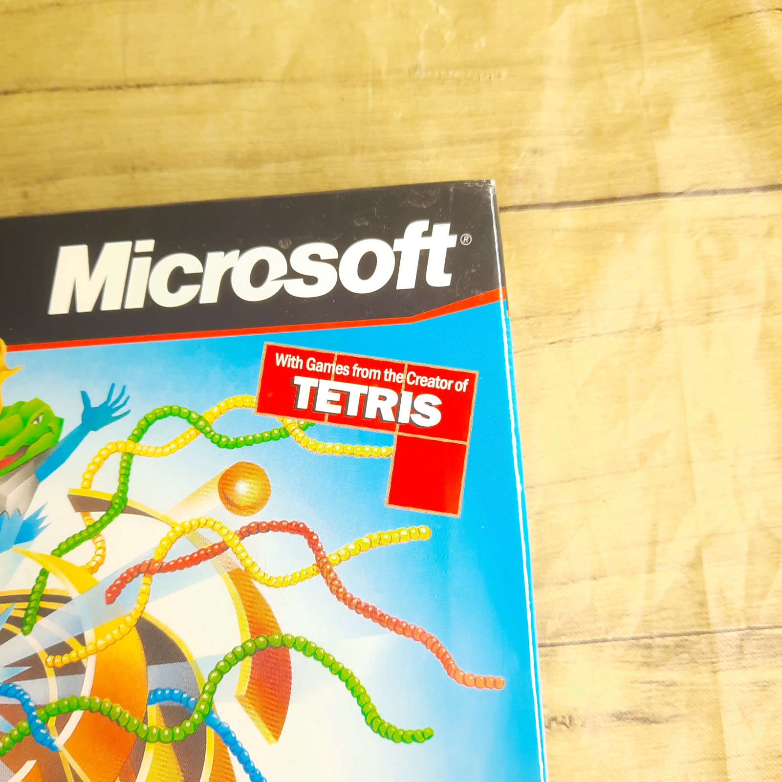 Vintage MICROSOFT ENTERTAINMENT PACK Puzzle Col. CD ROM Sealed Windows 95 NEW