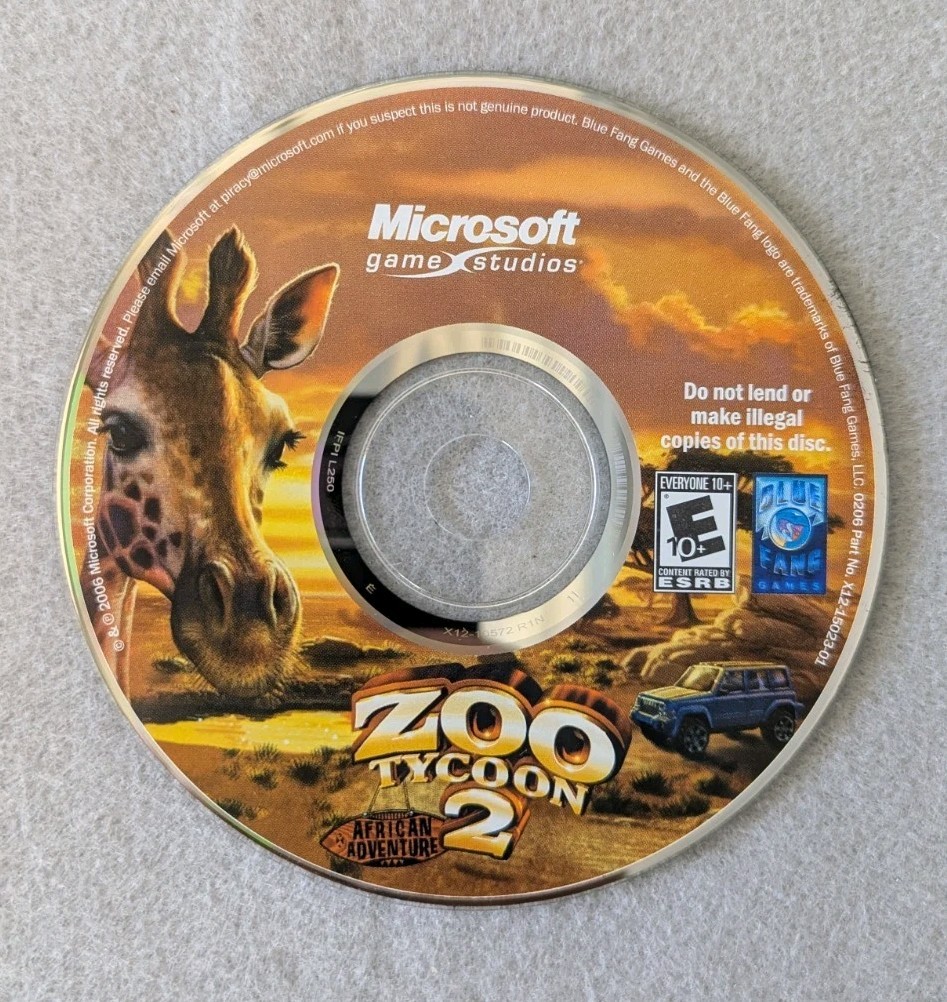 Zoo Tycoon 2: African Adventure (PC, 2006) – European Version