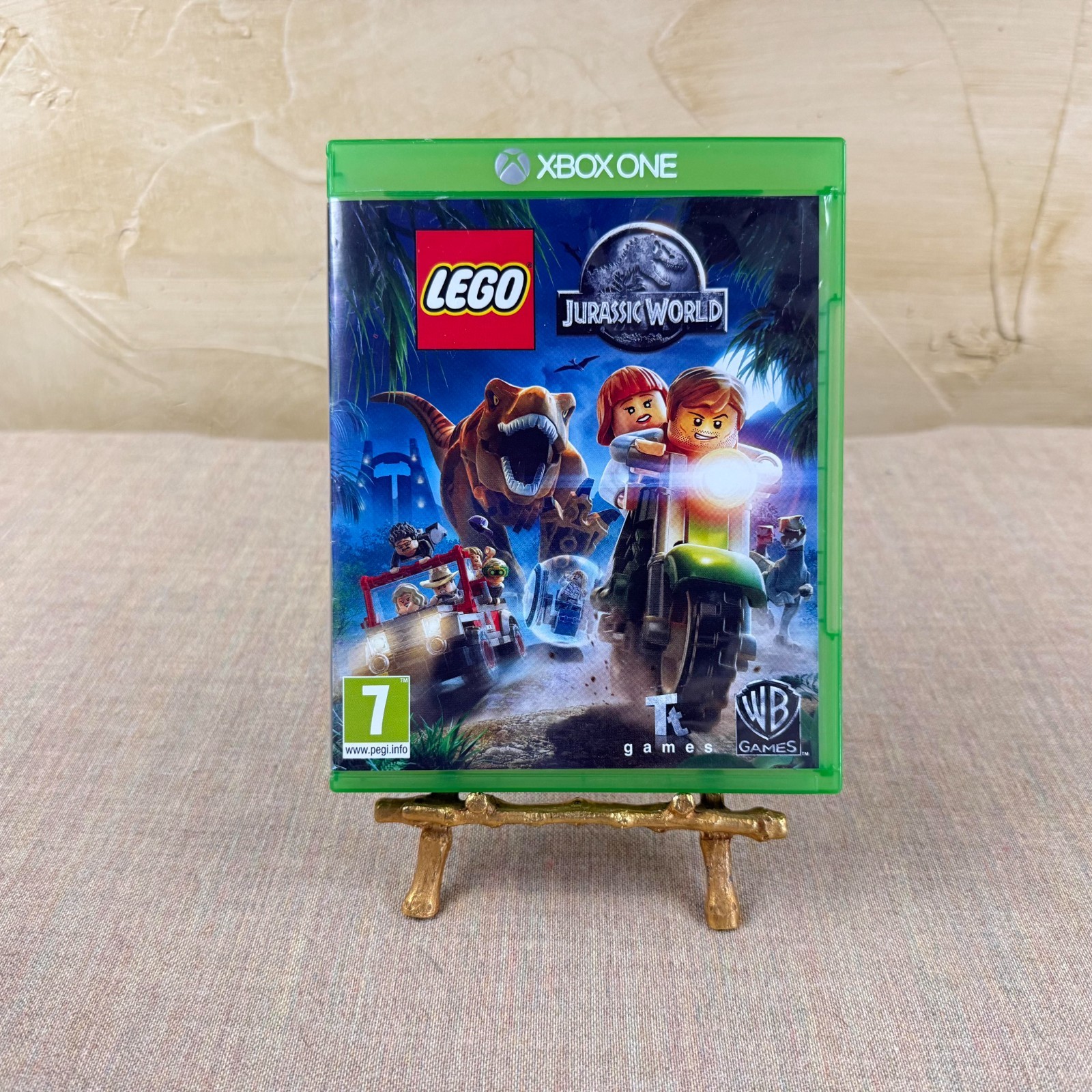LEGO Jurassic World Xbox One PAL Region Free CIB Tested Complete
