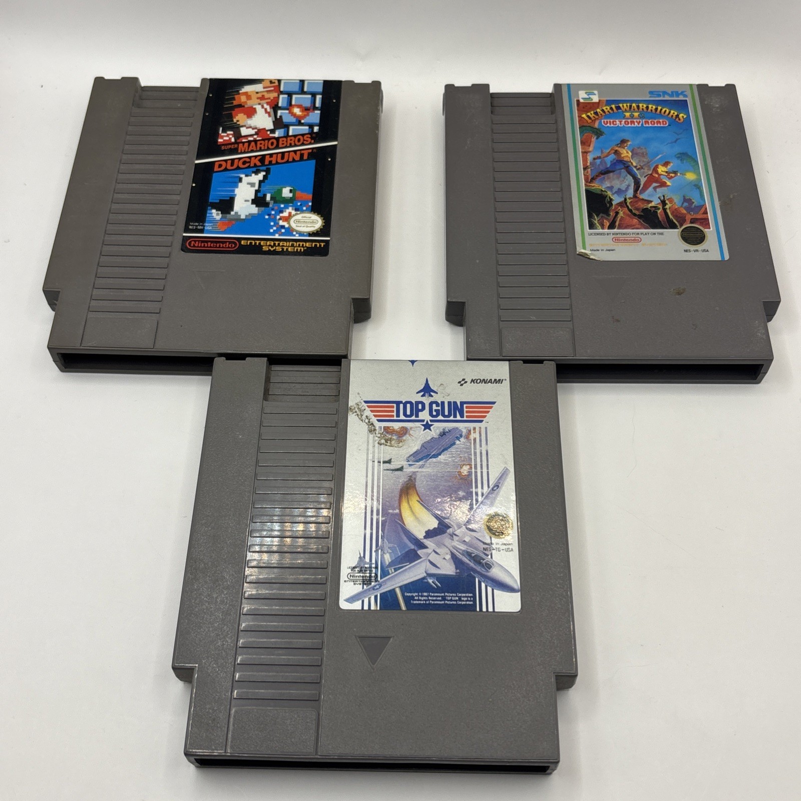 NES game bundle: Top Gun, Mario Bros and duck hunt and more
