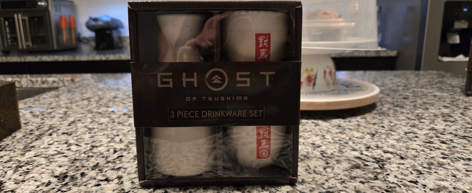 Ghost of Tsushima 3-Piece Drinkware Set Collector’s Edition – Brand New