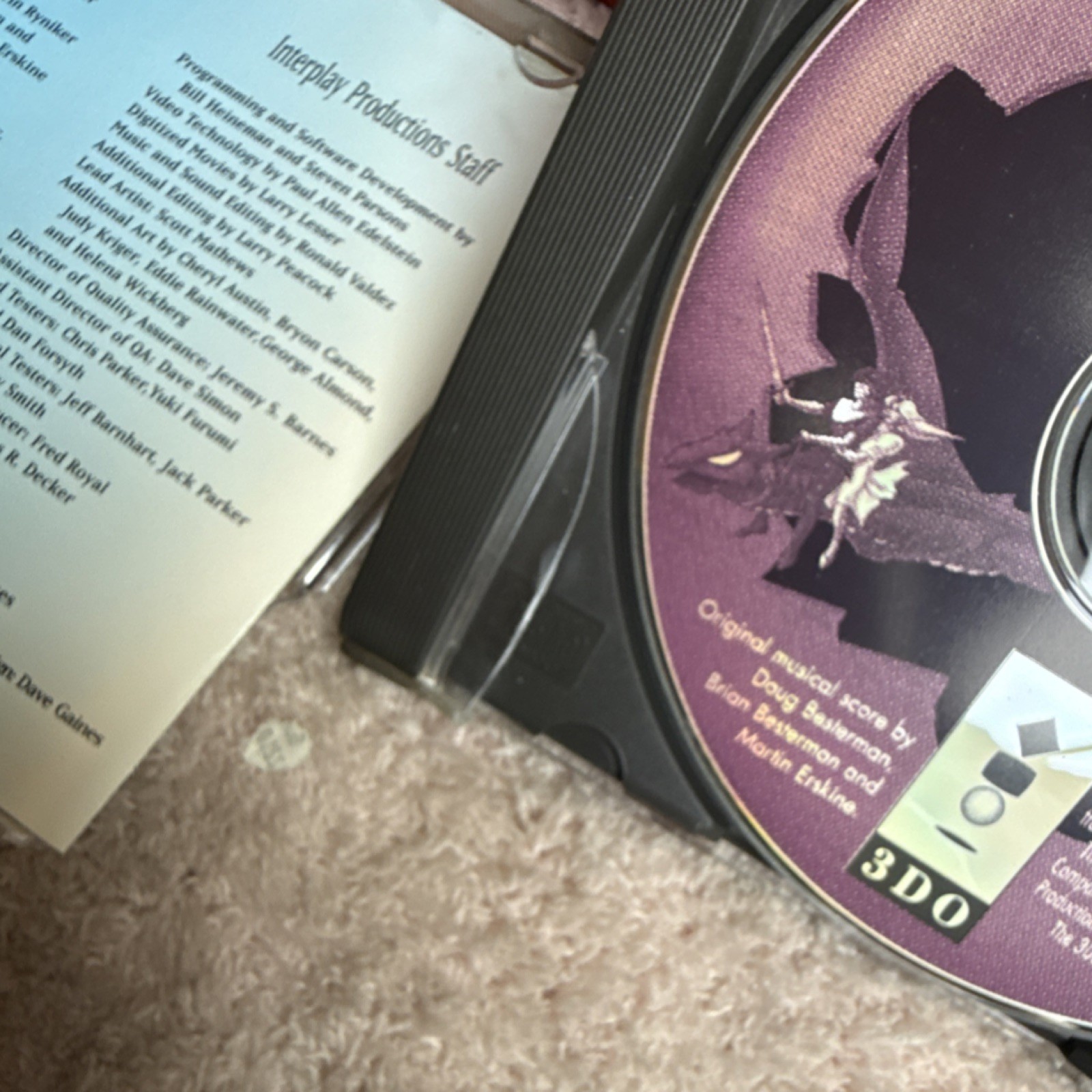 Interplay Productions Kingdom: The Far Reaches 3DO Action Adventure Manual