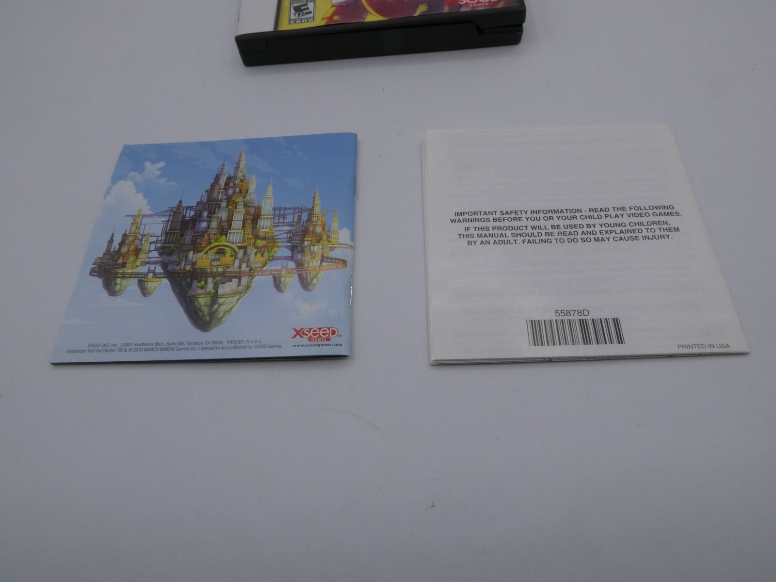 Solatorobo: Red the Hunter (Nintendo DS, 2011) – Complete w/ Manual CIB Tested