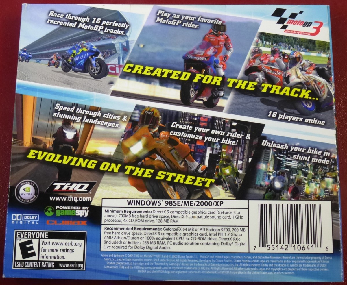 Video Game PC MotoGP 3 Moto GP III Three NEW SEALED Jewel