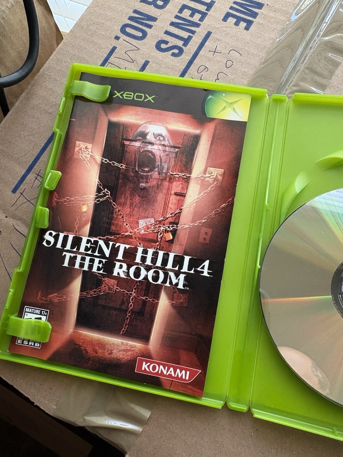 Konami Silent Hill 4: The Room – Microsoft Xbox NTSC-U/C M Survival Horror