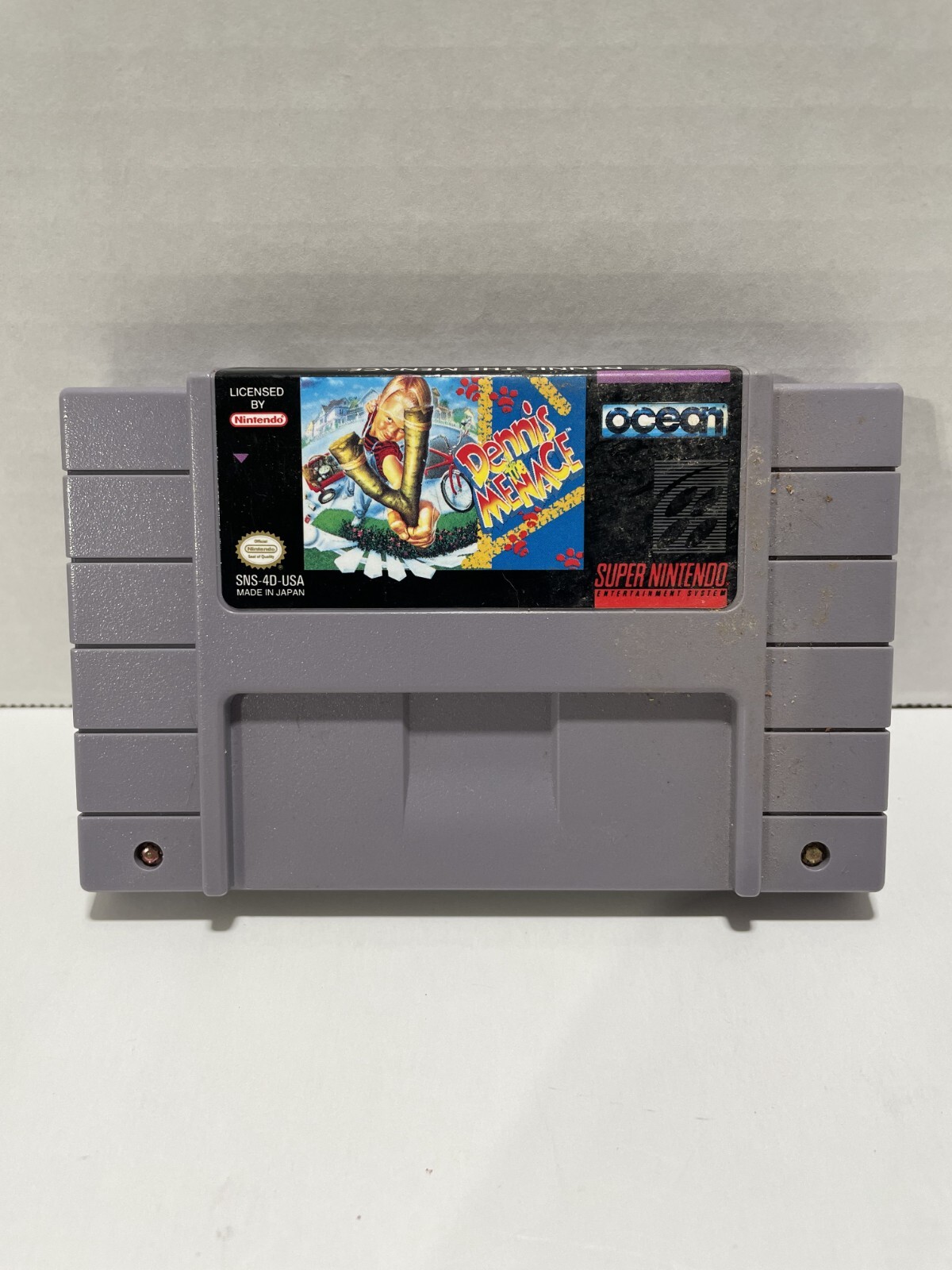 Dennis The Menace (Super Nintendo Entertainment System, 1993) SNES Cart Only
