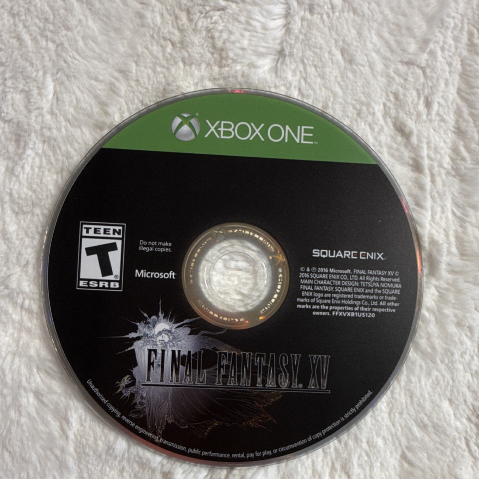 Square Enix Final Fantasy XV Xbox One 2016 NTSC-U/C T Action Role Playing Game