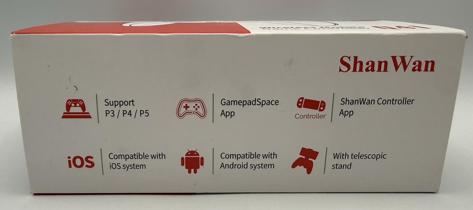 ShanWan Mobile Game Controller for PS4, PS3, PC, iOS, Android Q41 New