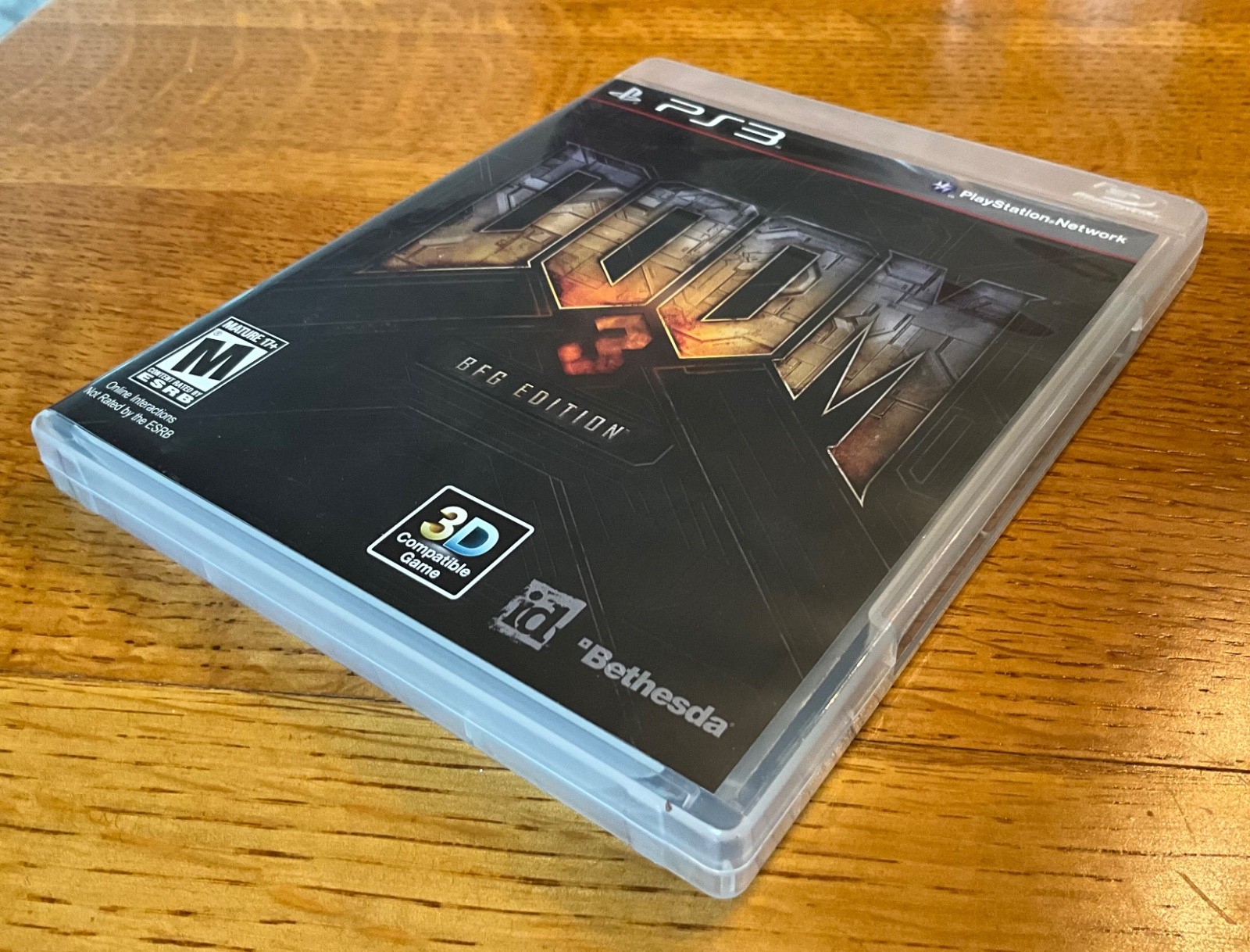 DOOM 3 BFG Edition PS3 Excellent Condition Complete w/ Manual & Case PLAYED ONCE