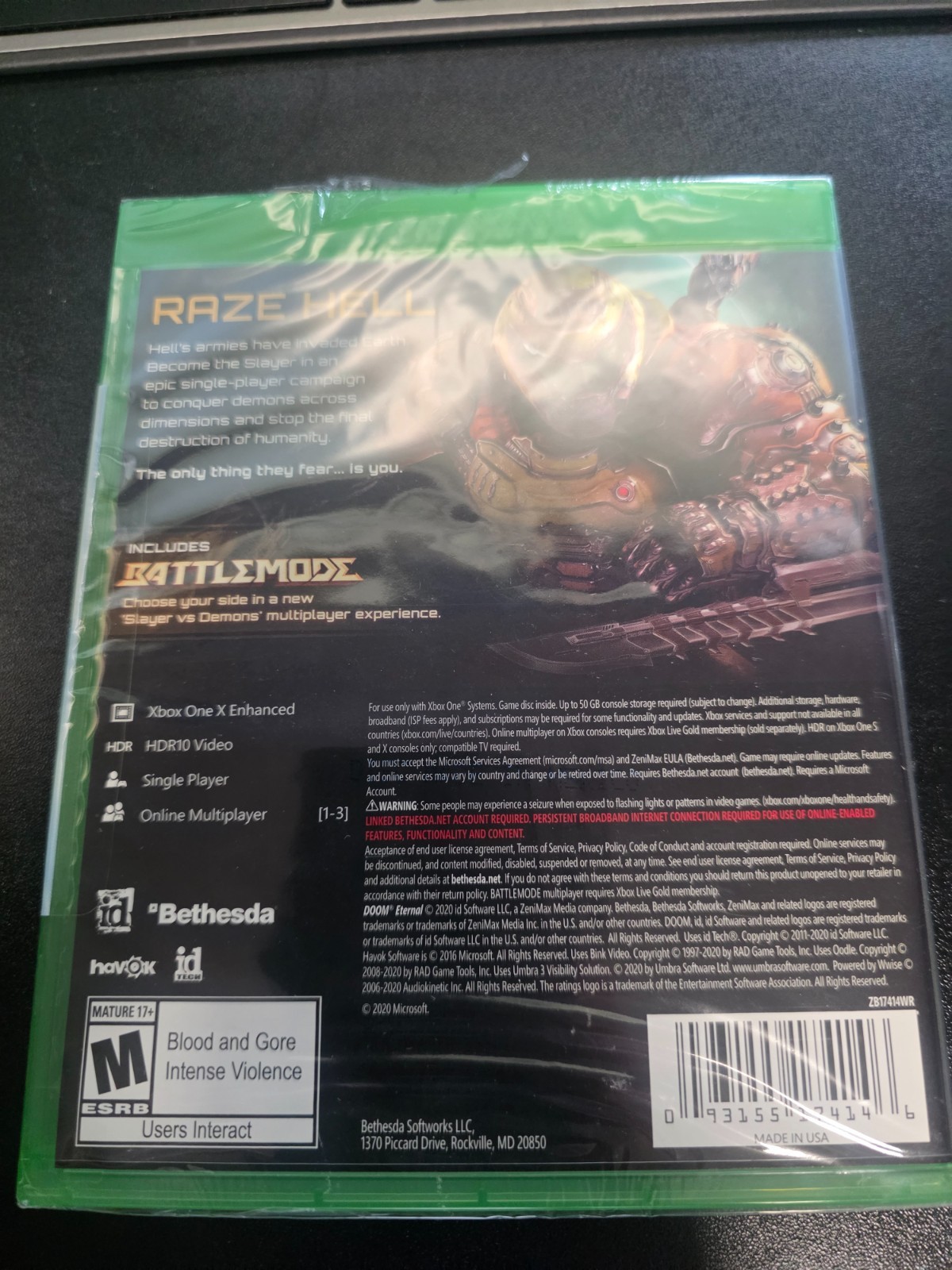 Xbox One / Xbox Series X 4 game lot, Alex kid,Mega Man,Bully+ Doom, New/ Sealed