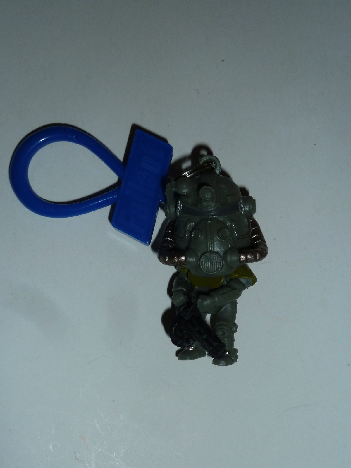 Fallout 76 T-51 power armor mini figure vinyl backpack hanger keychain Just Toys