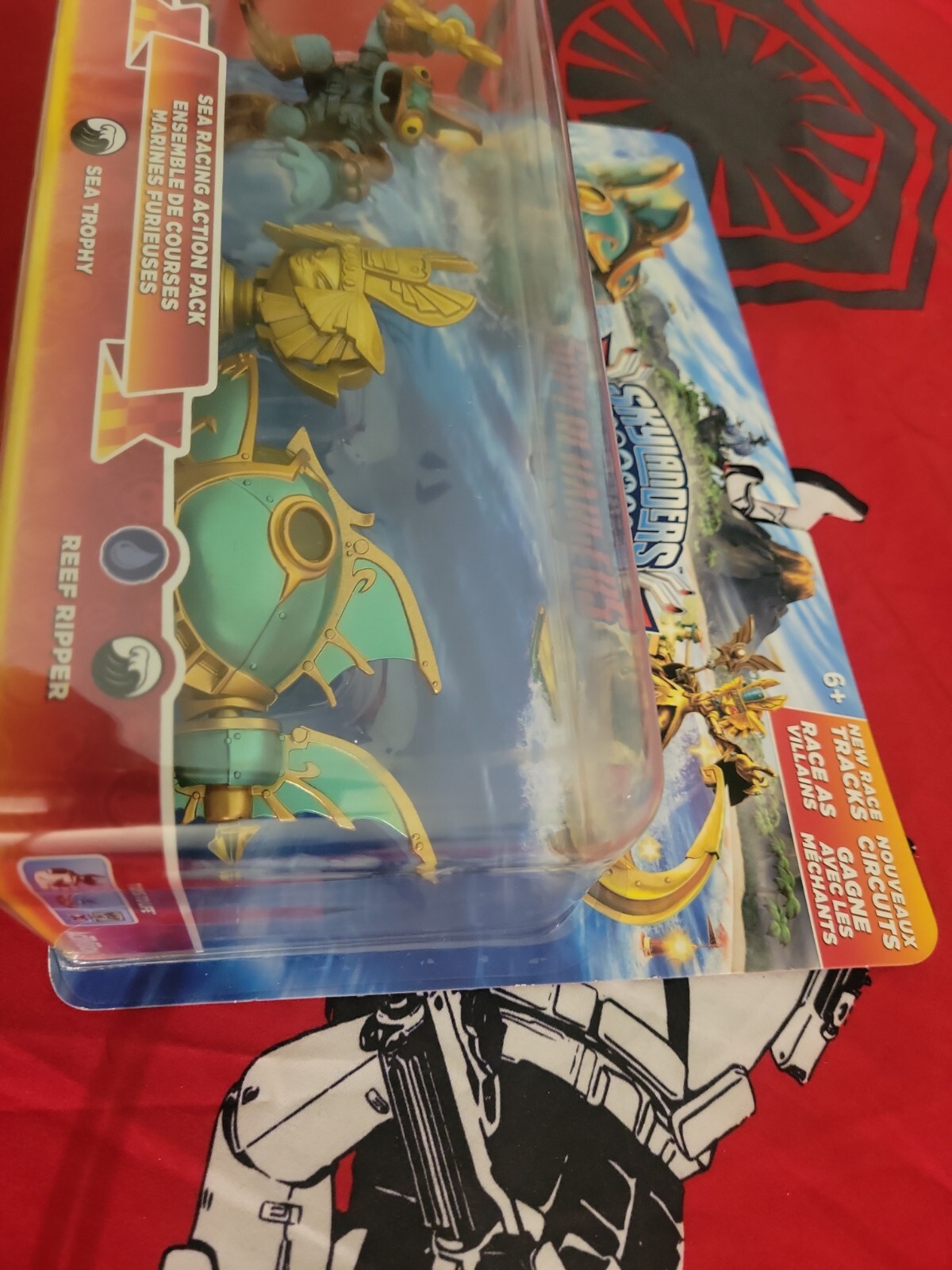 Skylanders superchargers Action Pack DEEP DIVE GILL GRUNT, with vehicle