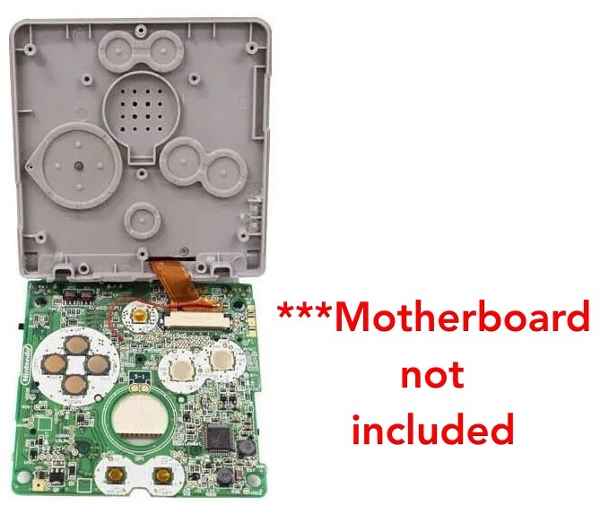 Gameboy Advance SP 720×480 IPS LCD Backlight Kit V5 3.0 *NO SOLDER* with Shell
