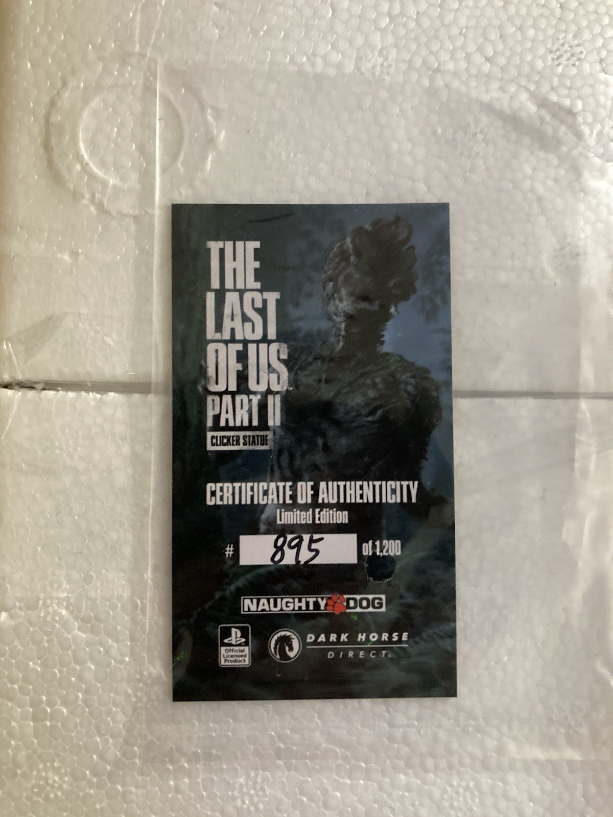The Last of Us Part II: Clicker Statue Dark Horse 895/1200