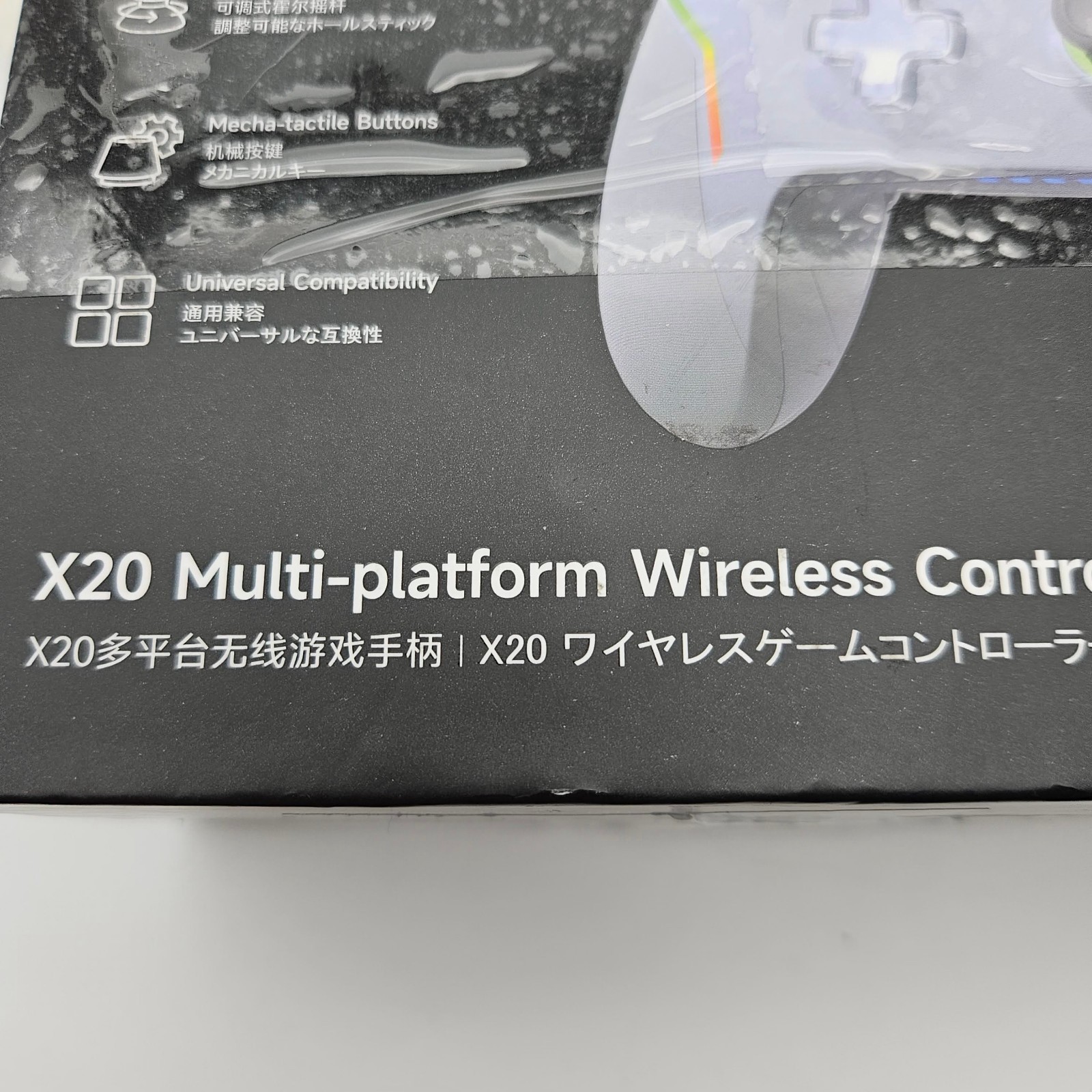 EasySMX X20 Wireless Gaming Controller RGB Backlit PC/Switch/Android/Steam iOS