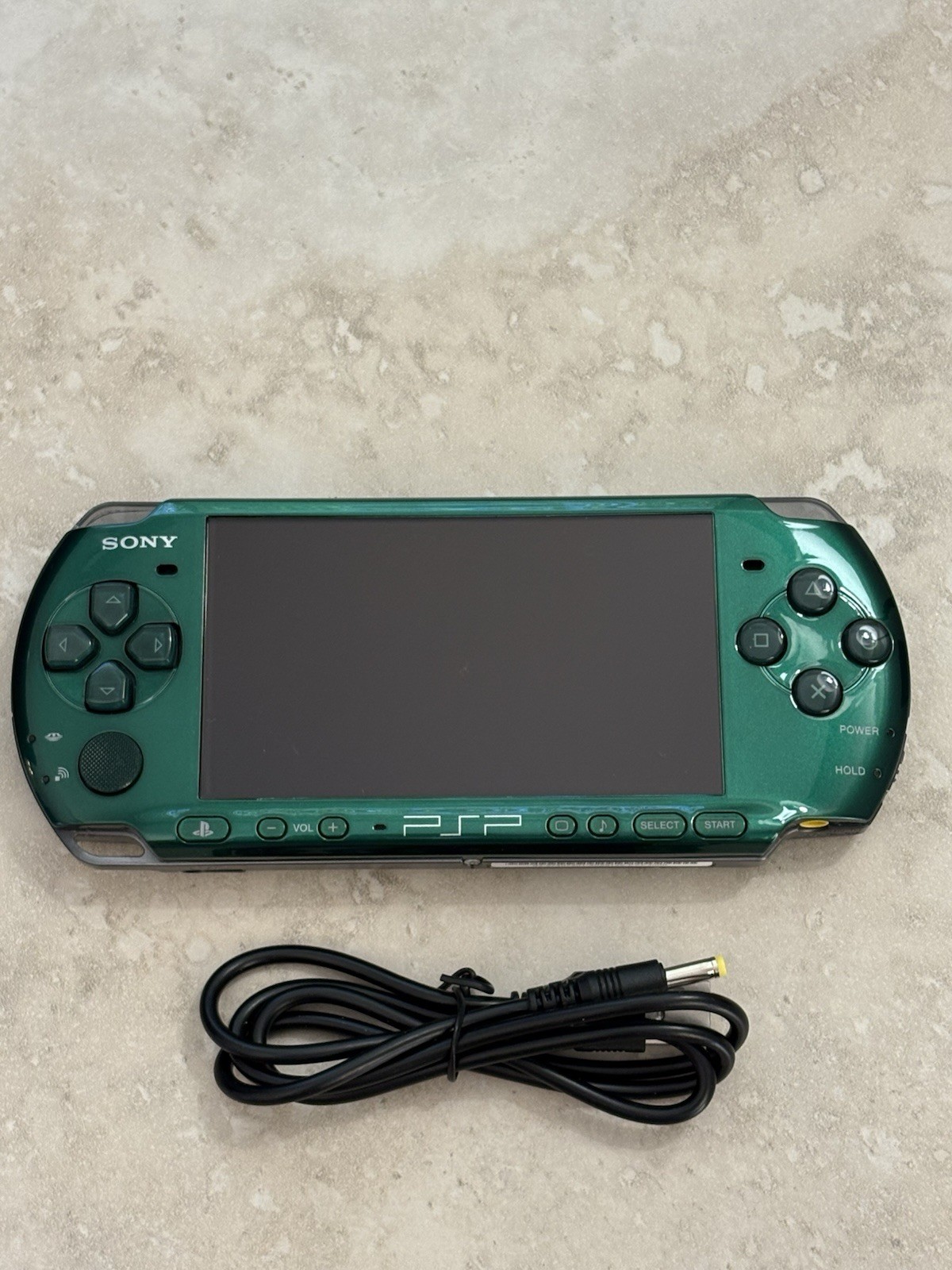 Spirit Green Sony PSP 3000 System w Charger, Battery, Bundle USA Seller