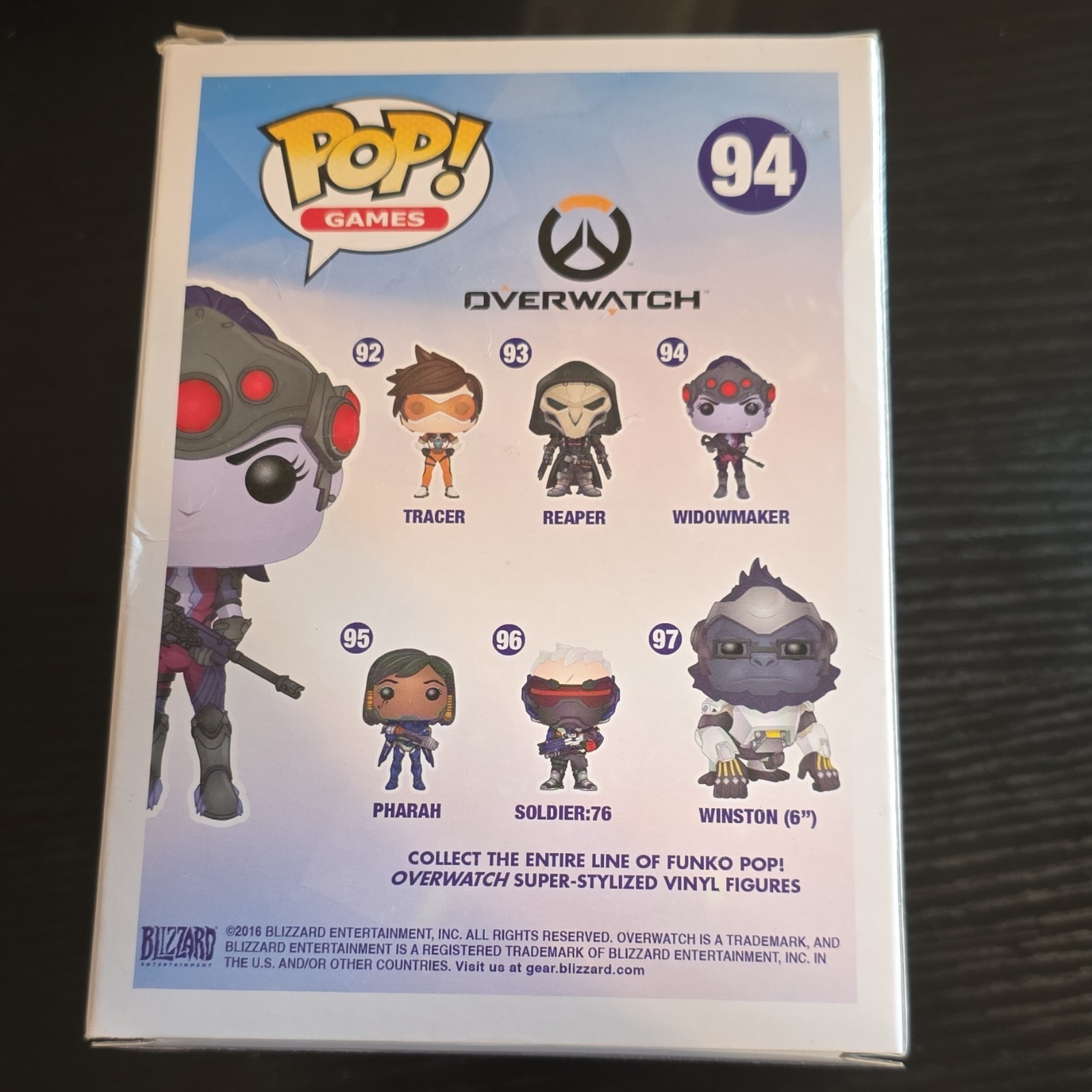 Funko Pop! Games Overwatch Widowmaker Vinyl Figure #94 – Pop! Games Series 2016