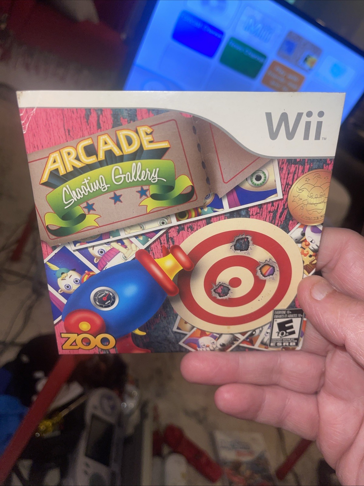 Arcade Shooting Gallery (Nintendo Wii, 2009) Tested Works Free Shipping