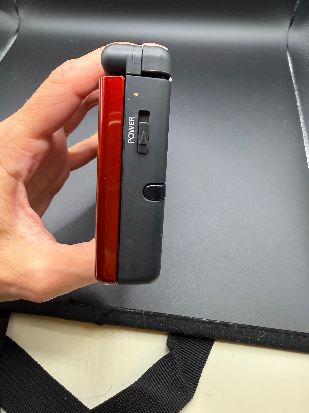 Nintendo DS Lite Crimson Handheld System, Red/Black, Stylus/Charger, Brain Games