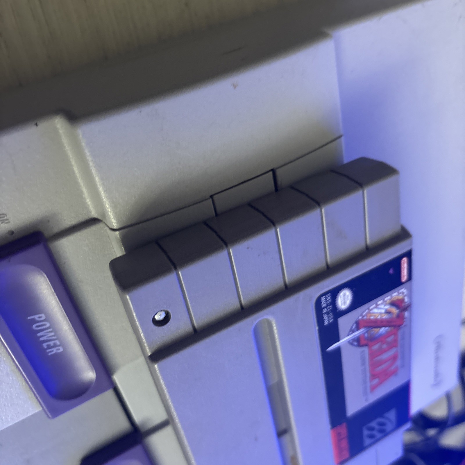 SNES AUTHENTIC Super Nintendo Bundle with Zelda, cables, controller, and more!!!