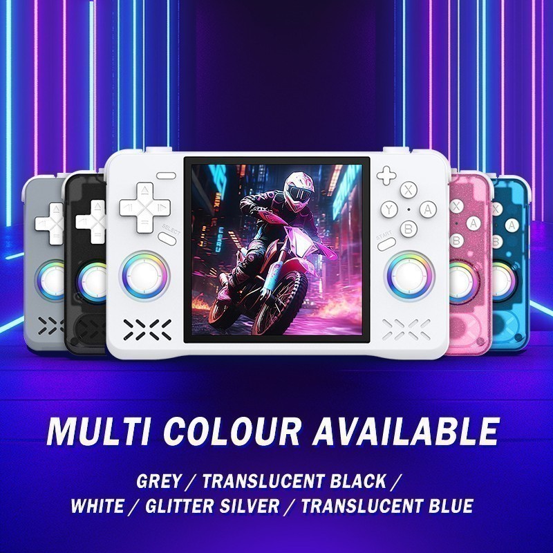 Upgraded XF40H Video Retro Handheld Game Console, 64GB-128GB 4.0in 4K HD Screen