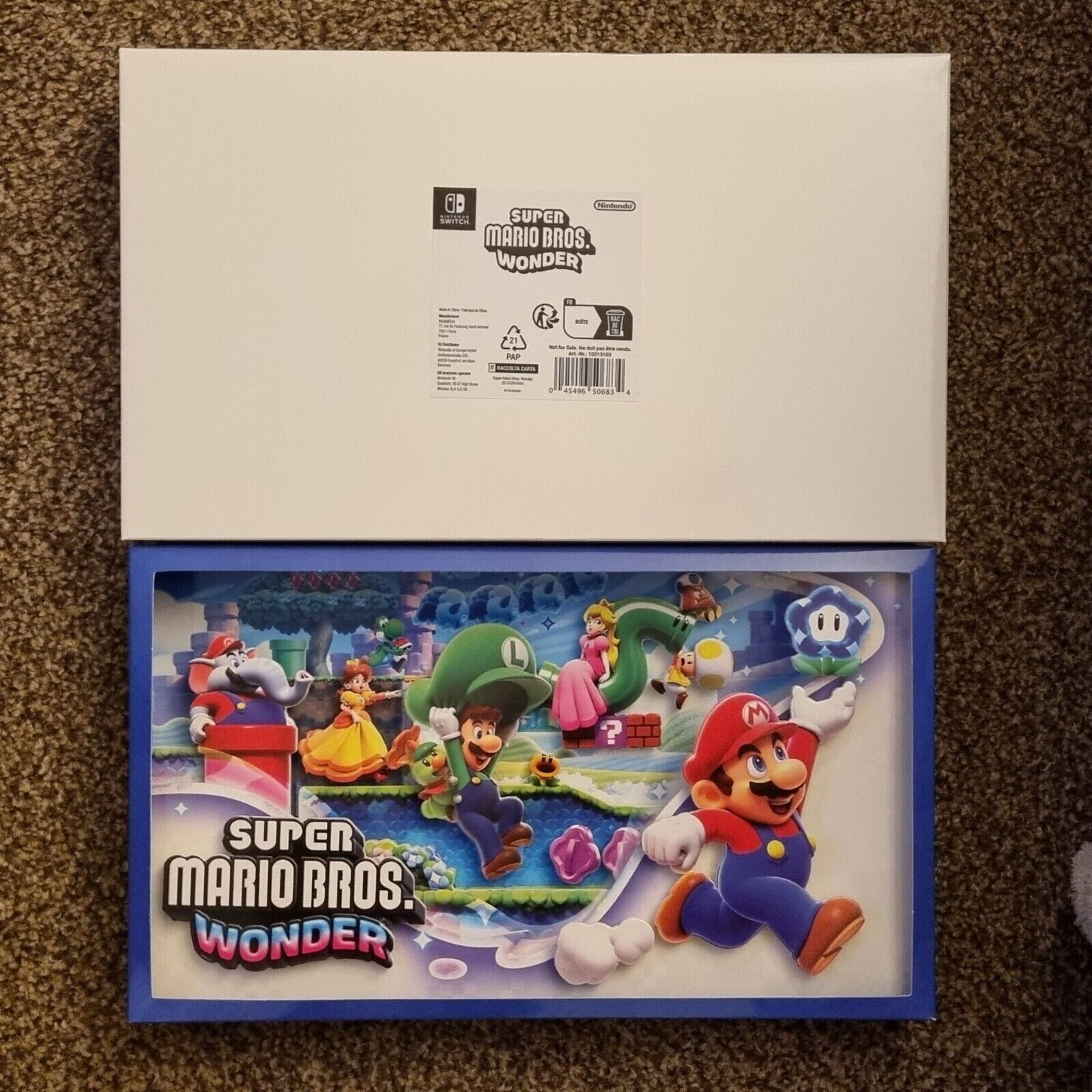 Mario Bros Wonder Nintendo Talking Flower Figure plus more Official Nintendo