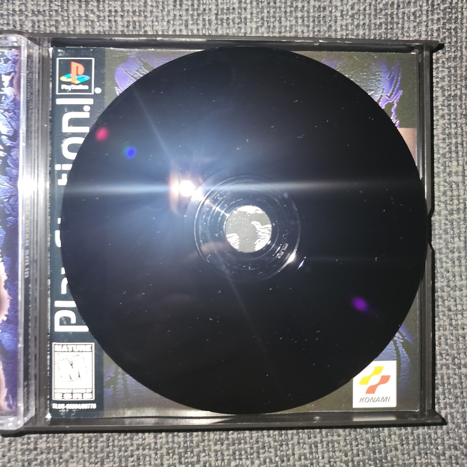 Konami Metal Gear Solid Sony PlayStation CIB W/ REG CARD TESTED