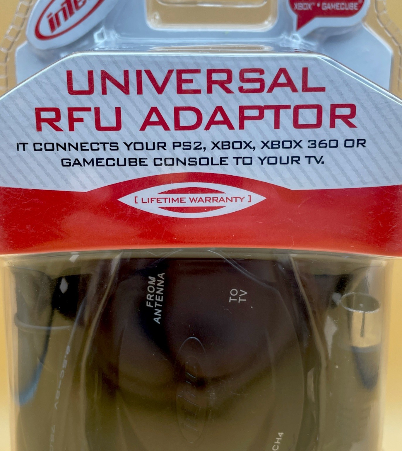Intec Universal RFU Adapter Connects PS2 XBOX Gamecube Console to TV – NEW