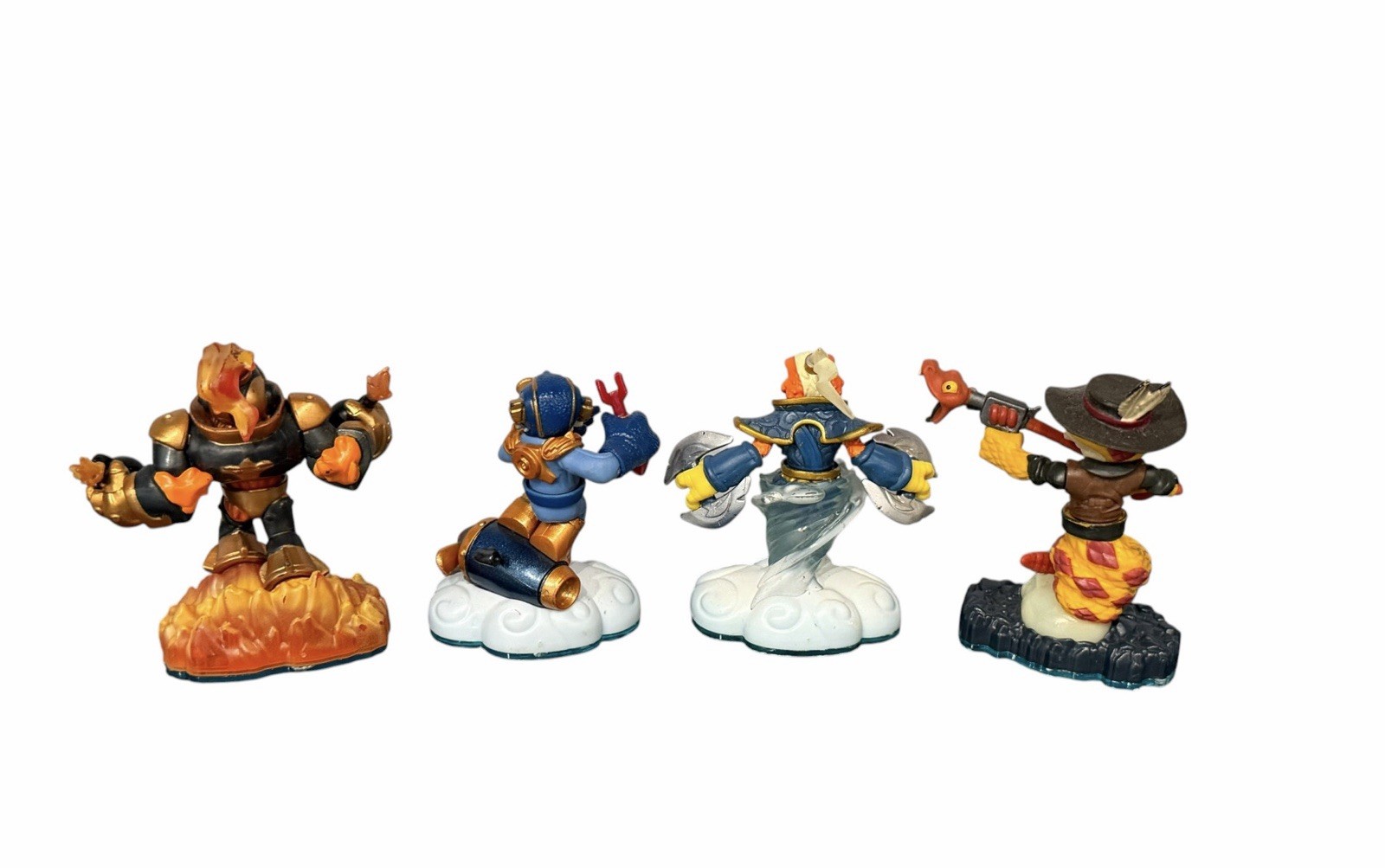 Skylanders Swap Force Game Figures Blast Zone Boom Jet Free Ranger Rattle Snake