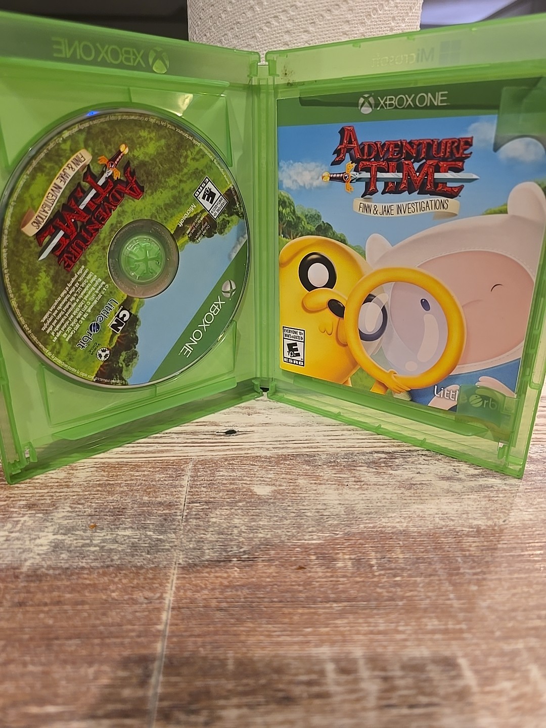 Adventure Time: Finn & Jake Investigations (Microsoft Xbox One, 2015) CIB