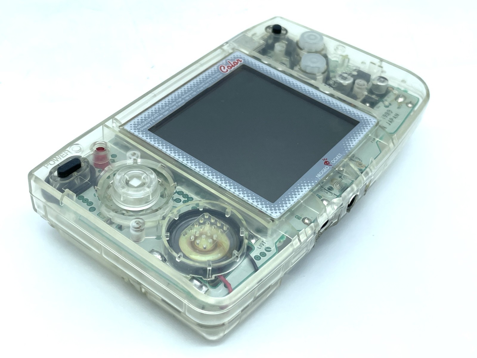 Neo Geo Pocket Color Console Clear Skeleton SNK from JAPAN