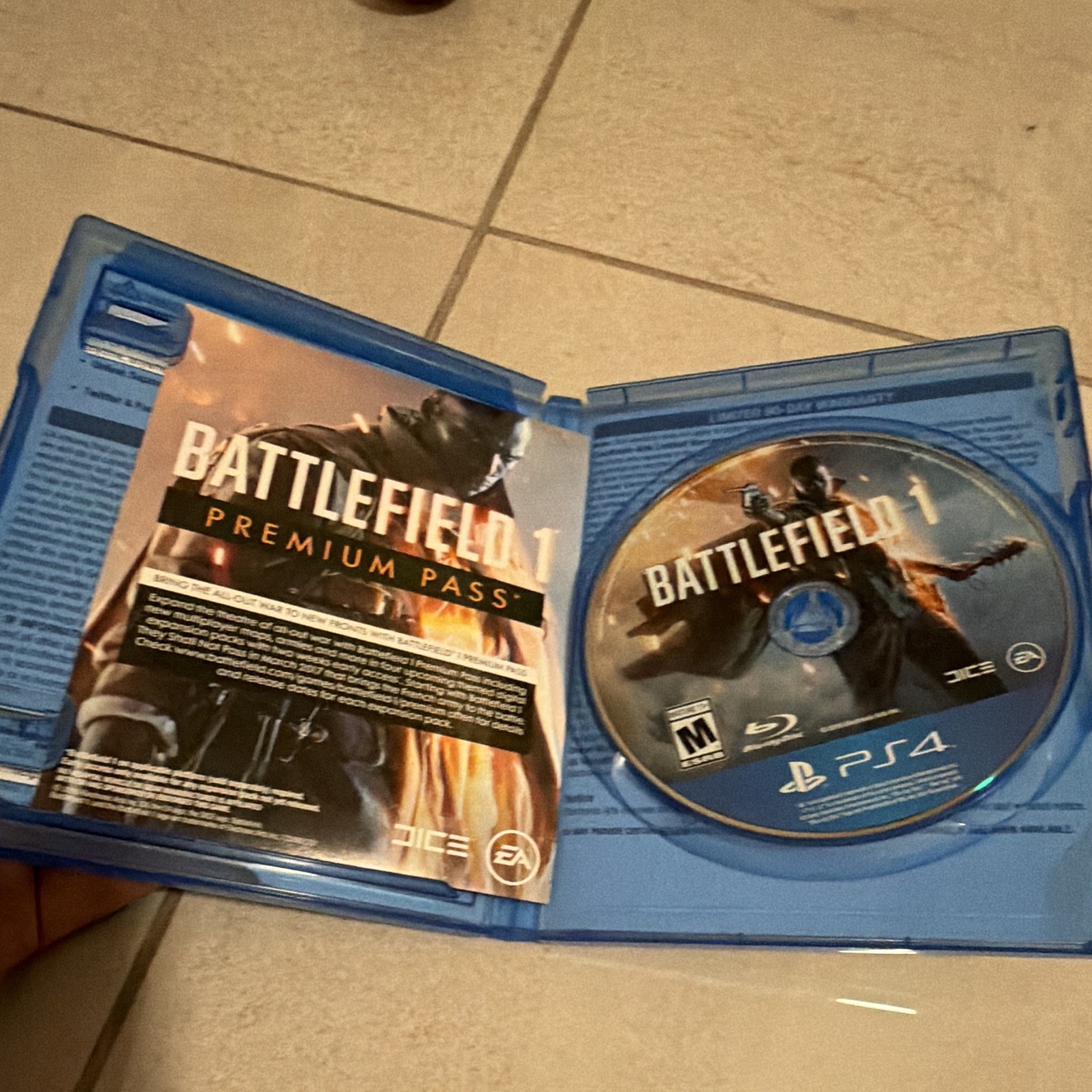 Electronic Arts Battlefield 1 (Battlefield Series) PS4 Multiplayer M 2016 NTSC