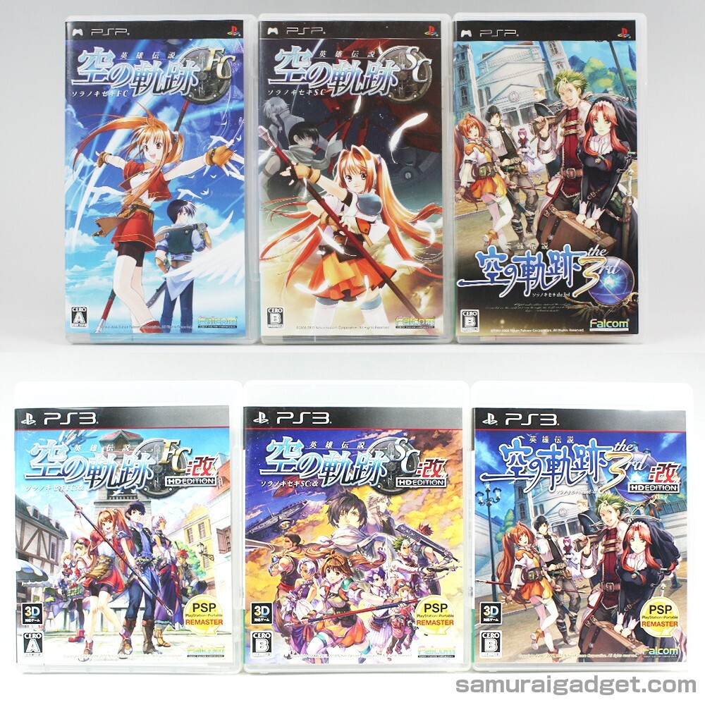 The Legend of Heroes VI: Trails in the Sky FC & SC & The 3rd [PSP & PS3 HD Ver.]