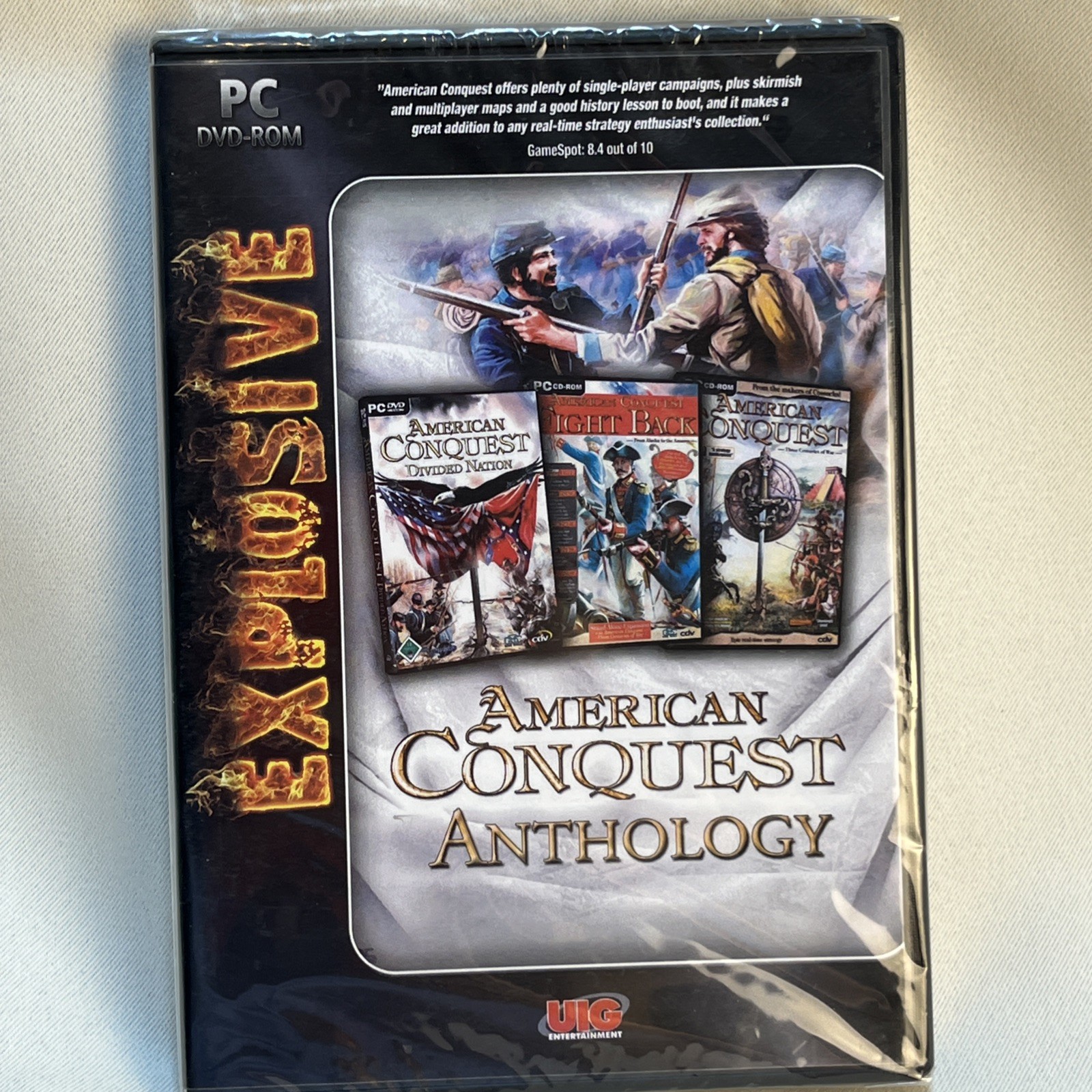 American Conquest Anthology Divided Nation Video Game PC NEW Sealed